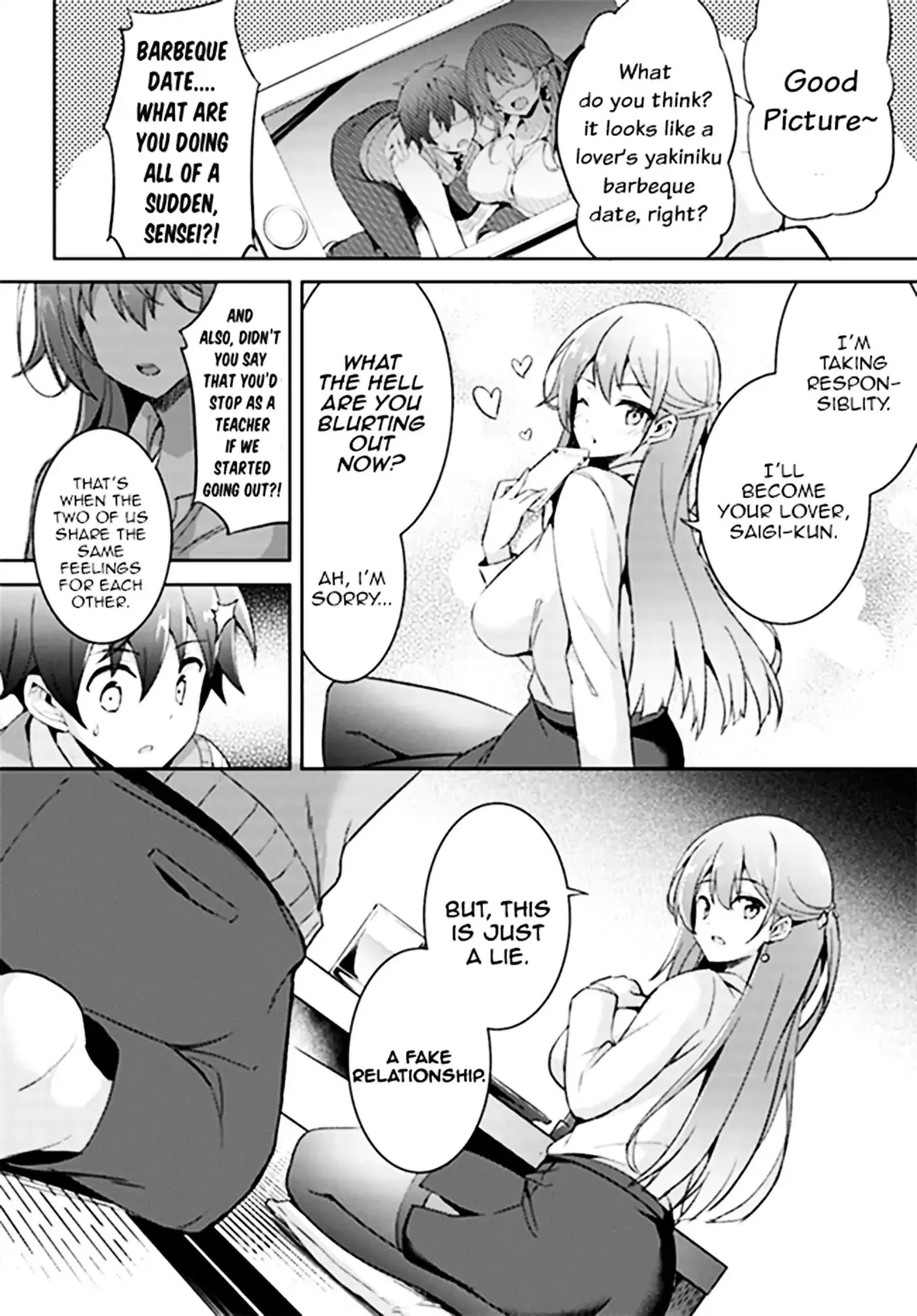 My Teacher-Girlfriend Chapter 4 page 25 - 