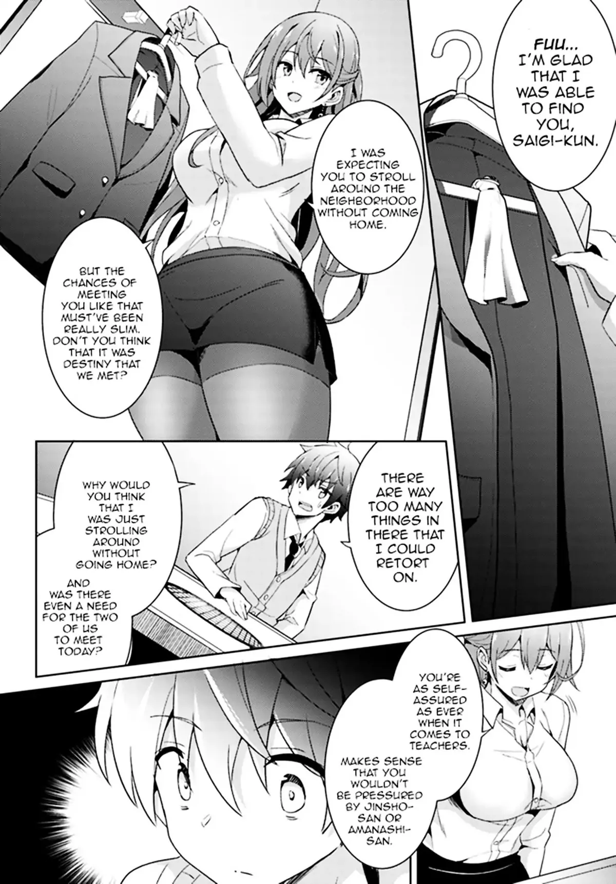 My Teacher-Girlfriend Chapter 4 page 7 - 