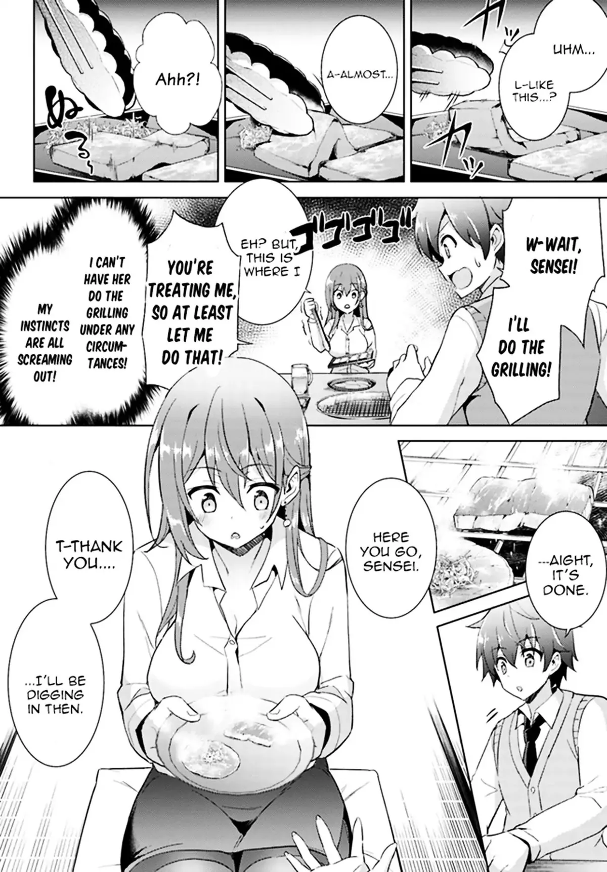 My Teacher-Girlfriend Chapter 4 page 9 - 