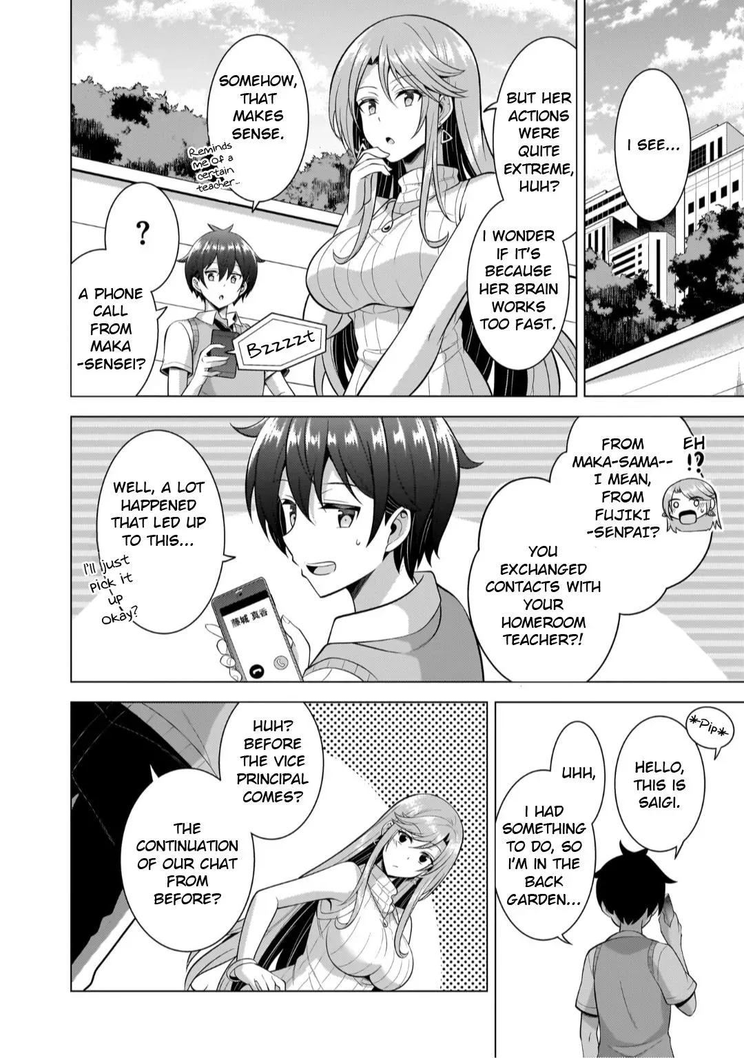 My Teacher-Girlfriend Chapter 46 page 4 - 
