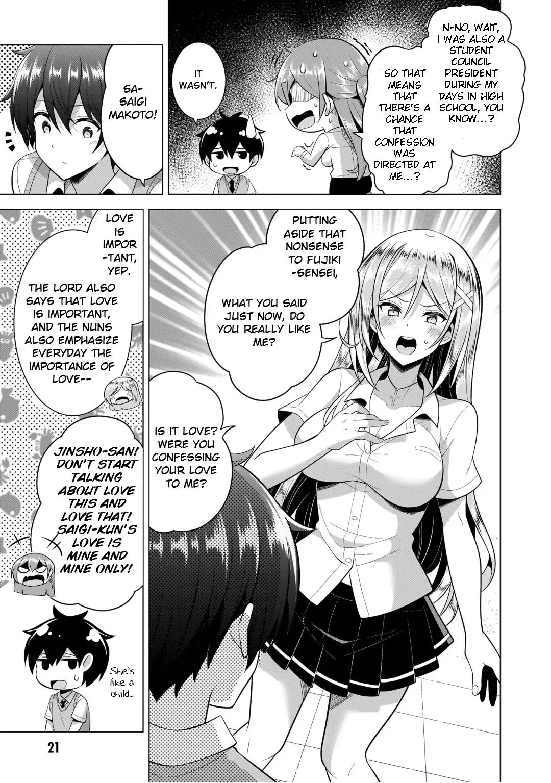 My Teacher-Girlfriend Chapter 47 page 19 - 