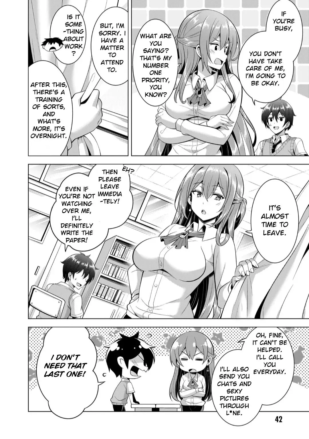 My Teacher-Girlfriend Chapter 48 page 10 - 