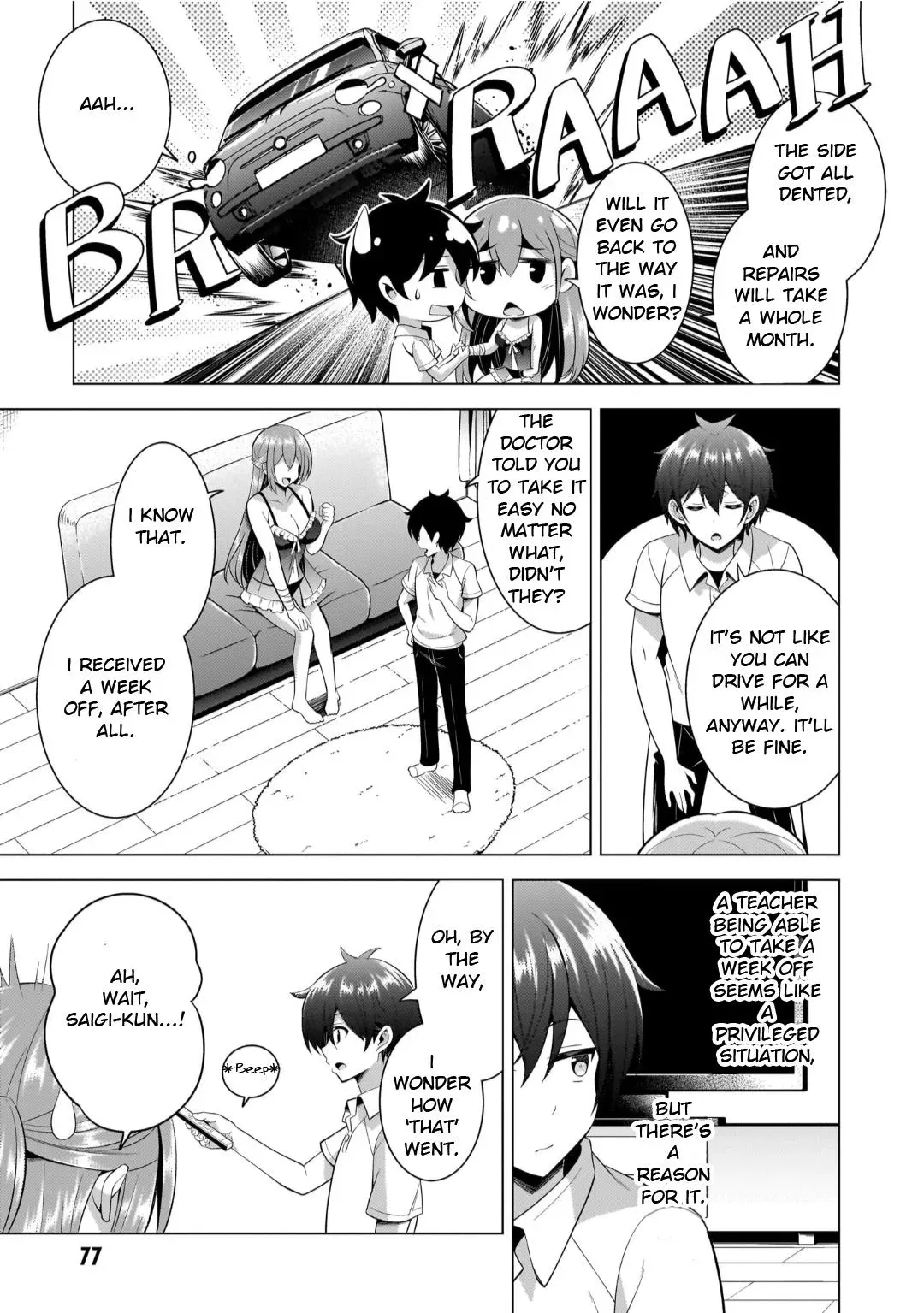 My Teacher-Girlfriend Chapter 49 page 21 - 