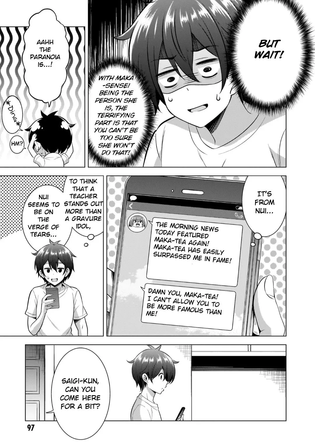 My Teacher-Girlfriend Chapter 50 page 8 - 