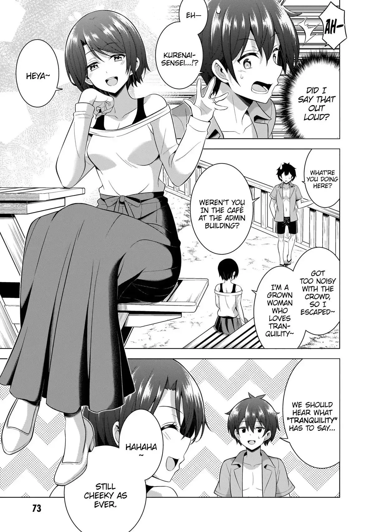 My Teacher-Girlfriend Chapter 54 page 10 - 