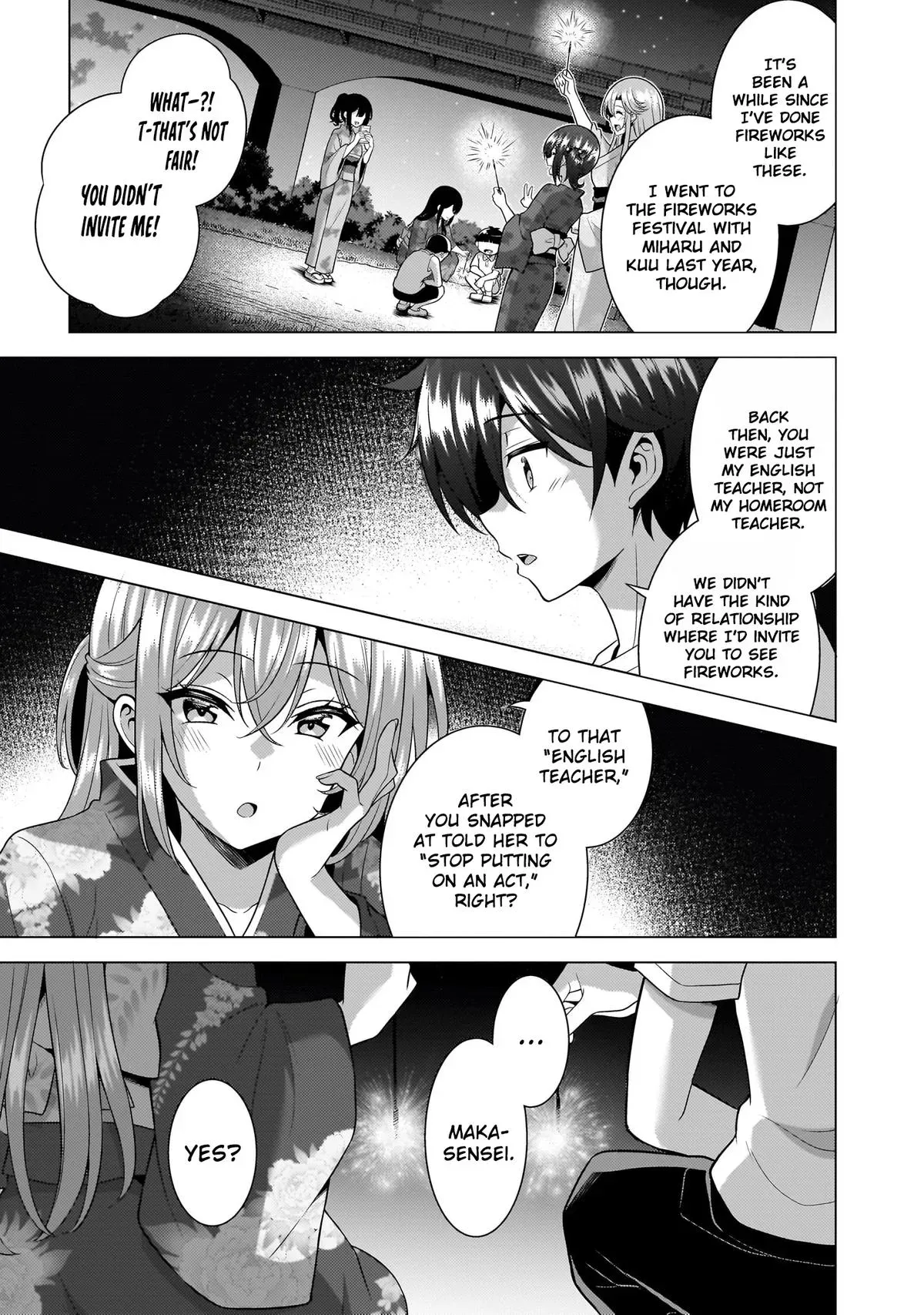 My Teacher-Girlfriend Chapter 62 page 15 - 