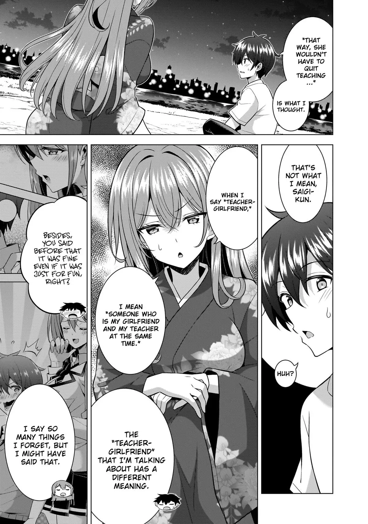 My Teacher-Girlfriend Chapter 62 page 19 - 