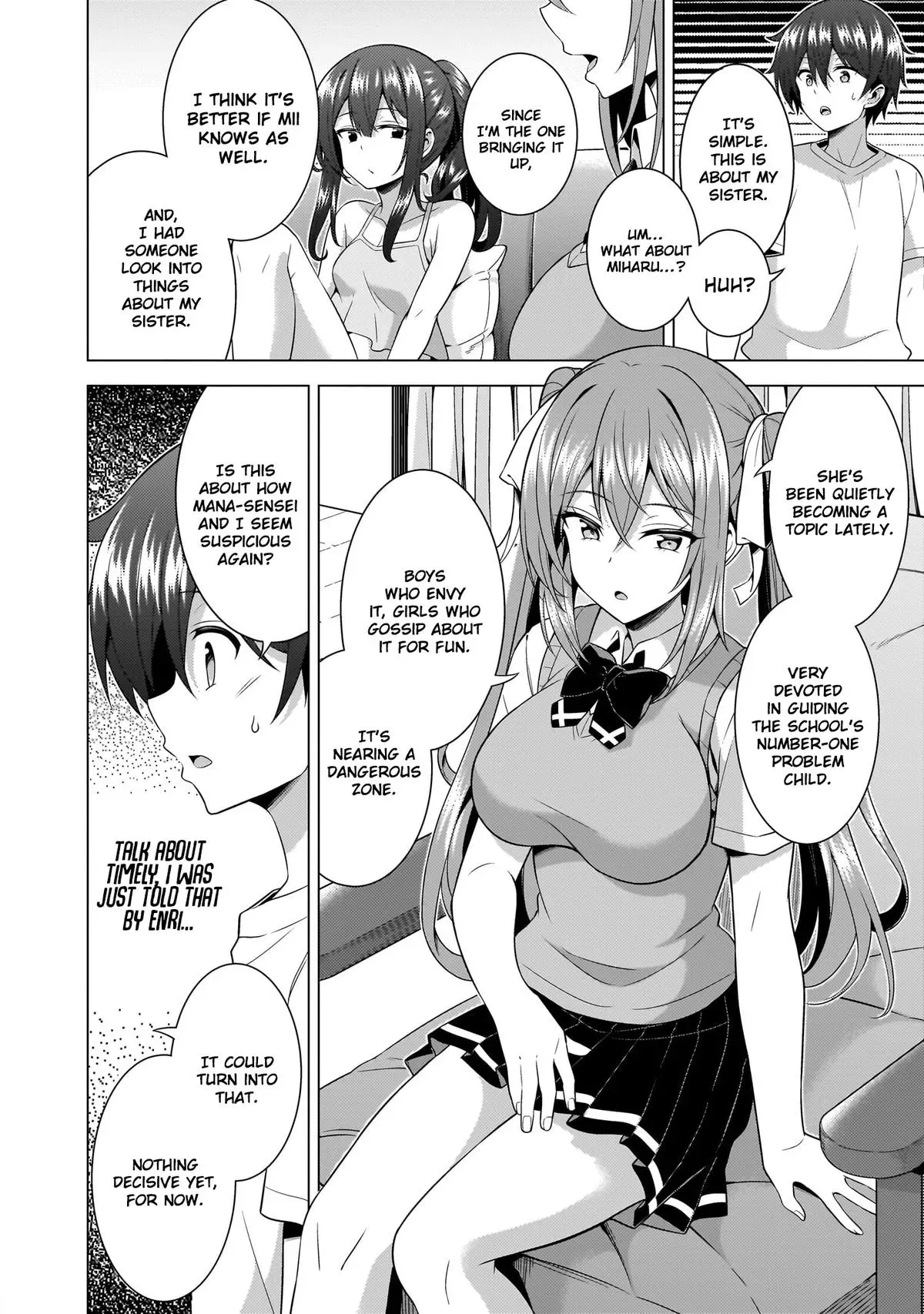 My Teacher-Girlfriend Chapter 65 page 7 - 