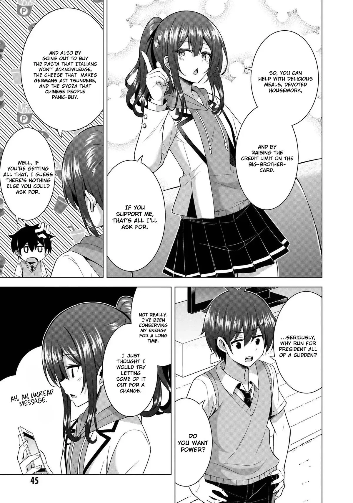 My Teacher-Girlfriend Chapter 68 page 9 - 