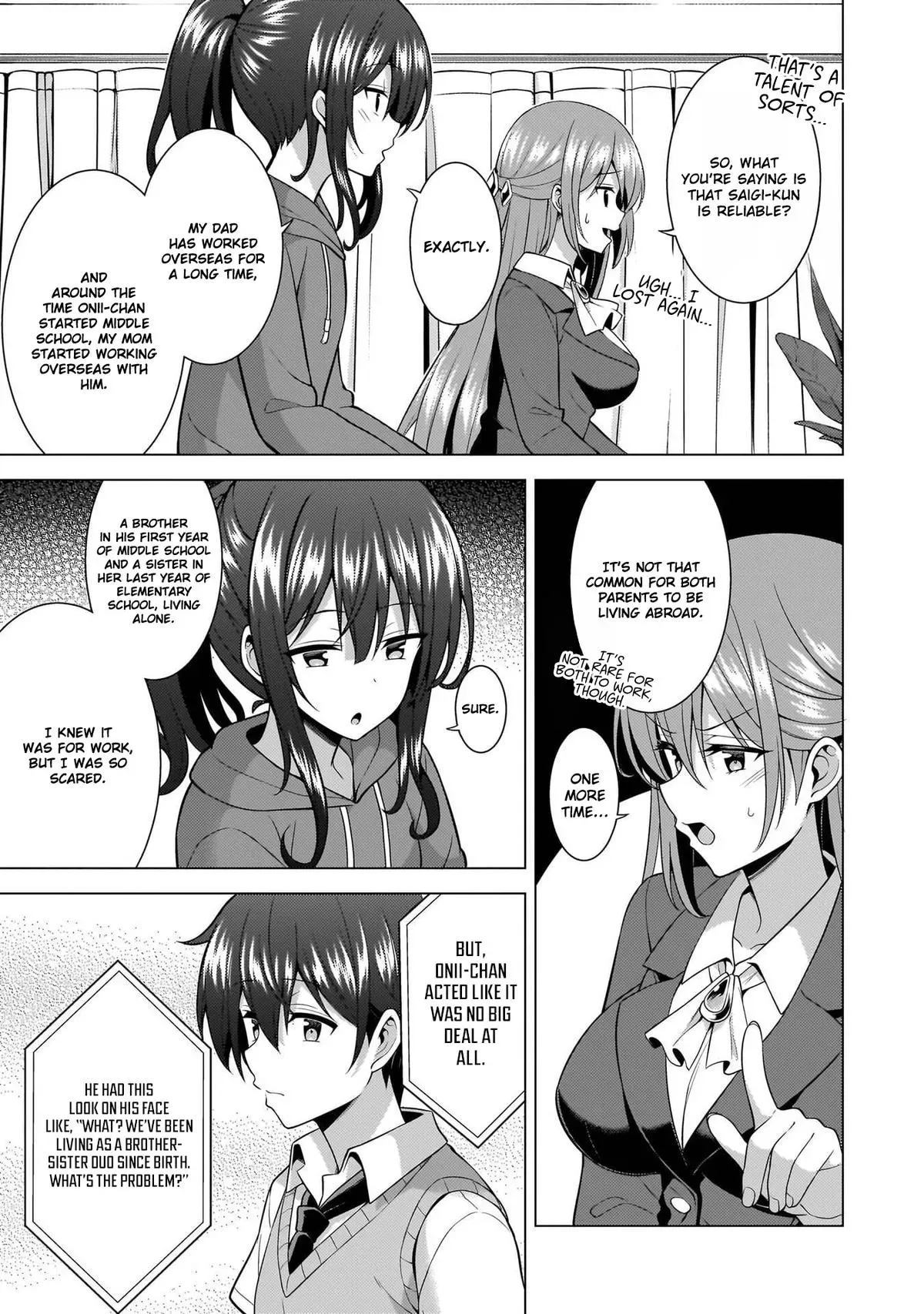 My Teacher-Girlfriend Chapter 70 page 7 - 