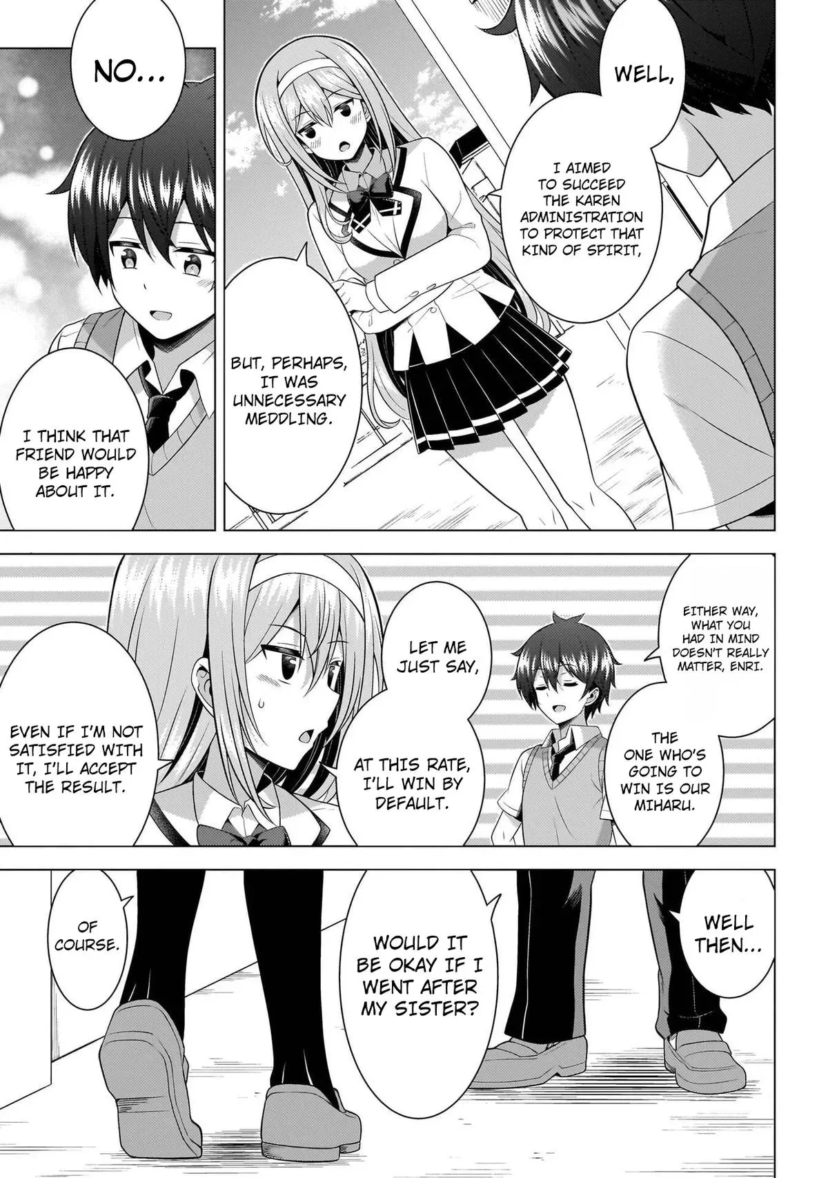 My Teacher-Girlfriend Chapter 71 page 12 - 