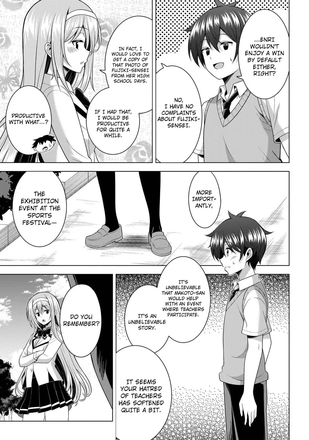 My Teacher-Girlfriend Chapter 71 page 8 - 