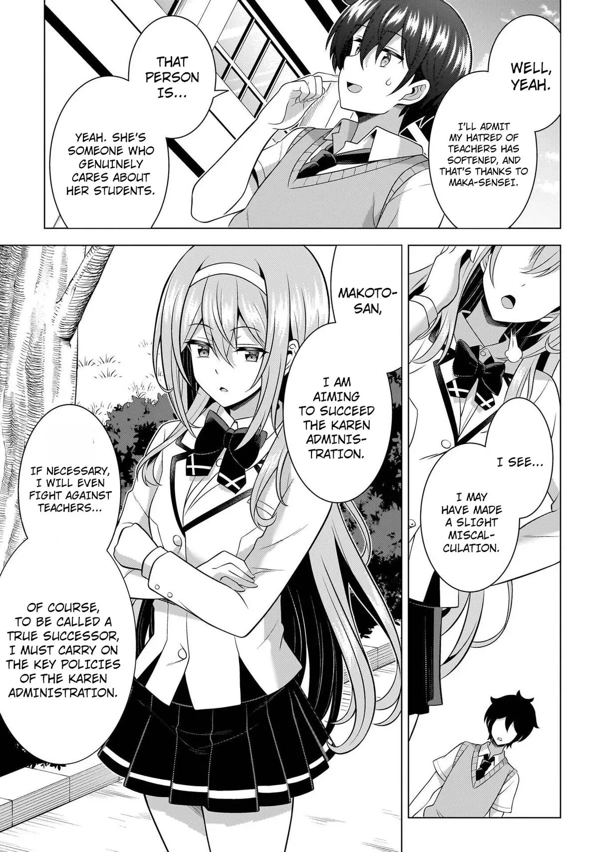 My Teacher-Girlfriend Chapter 71 page 10 - 