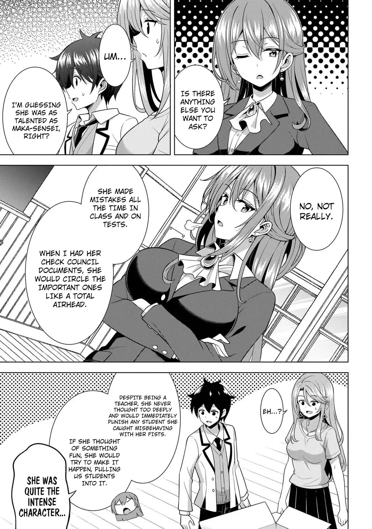 My Teacher-Girlfriend Chapter 74 page 11 - 