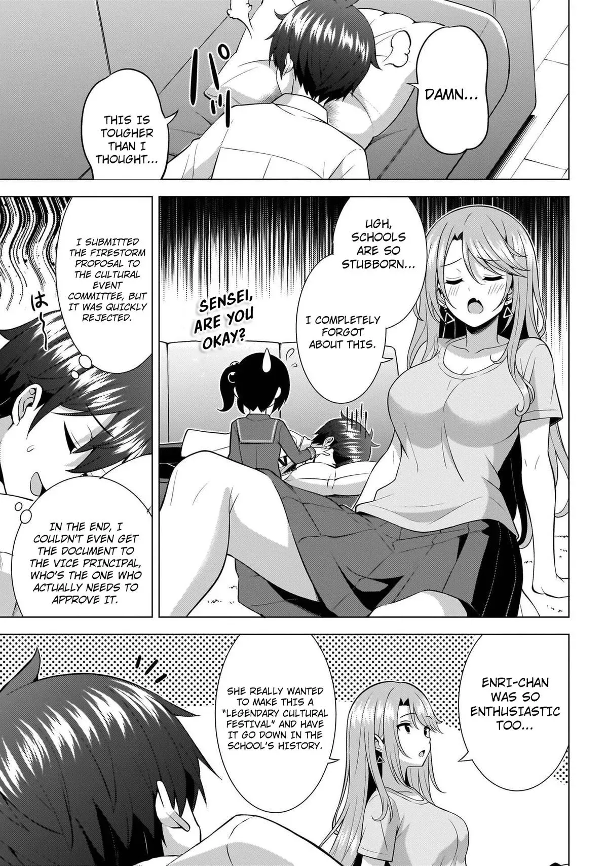 My Teacher-Girlfriend Chapter 74 page 17 - 