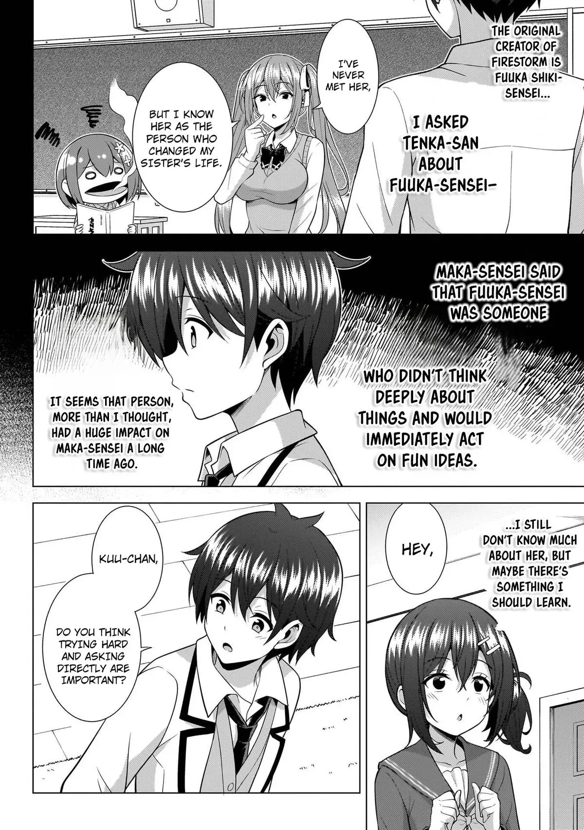 My Teacher-Girlfriend Chapter 74 page 20 - 