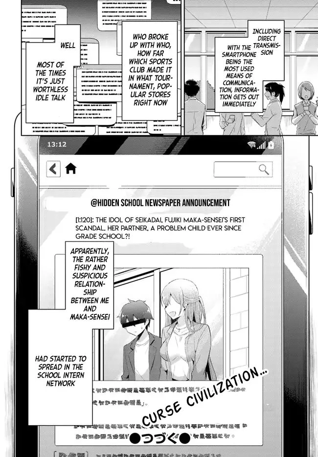 My Teacher-Girlfriend Chapter 9 page 23 - 