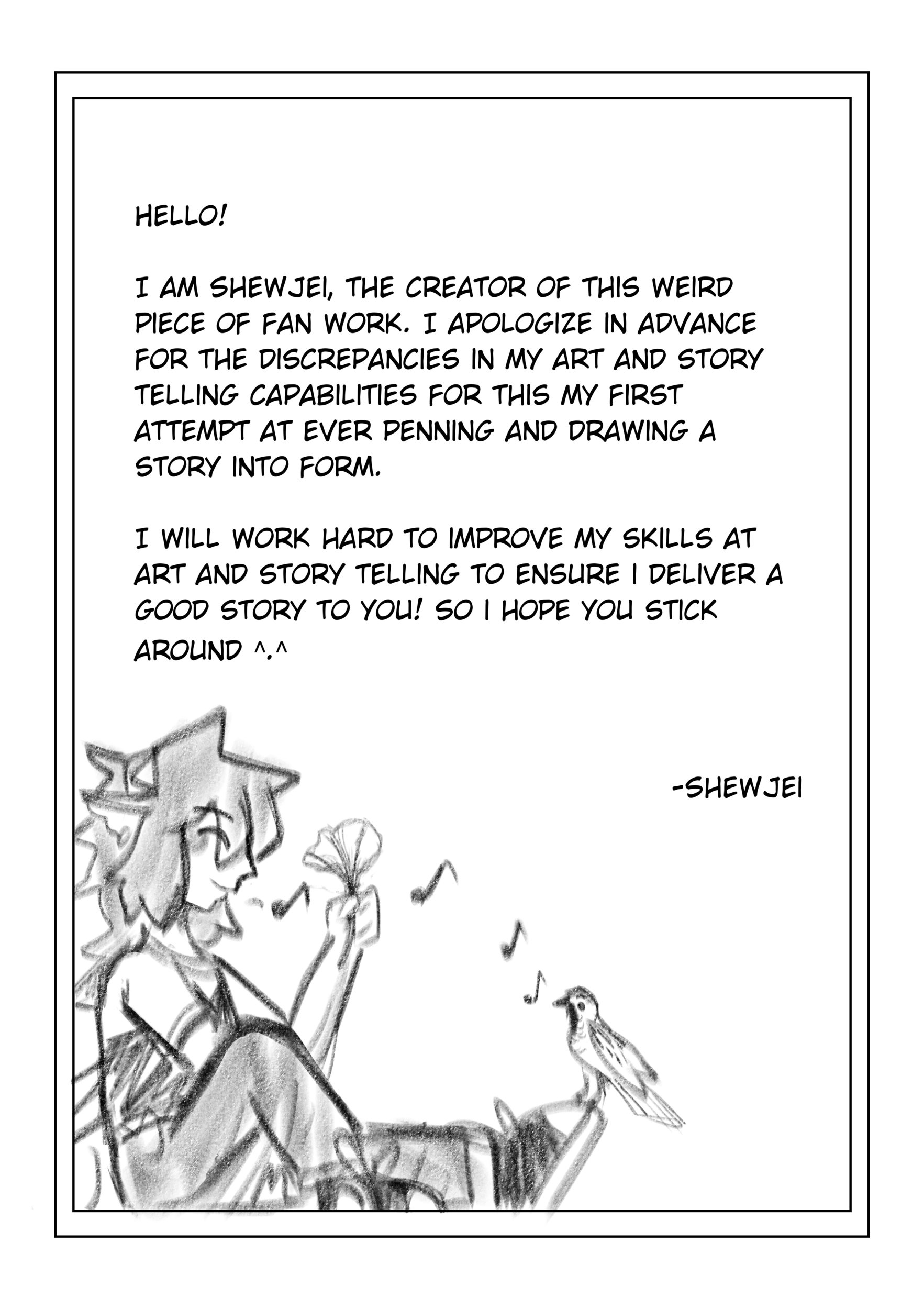 Mystia's Bizarre Adventure Chapter 0 page 13 - 