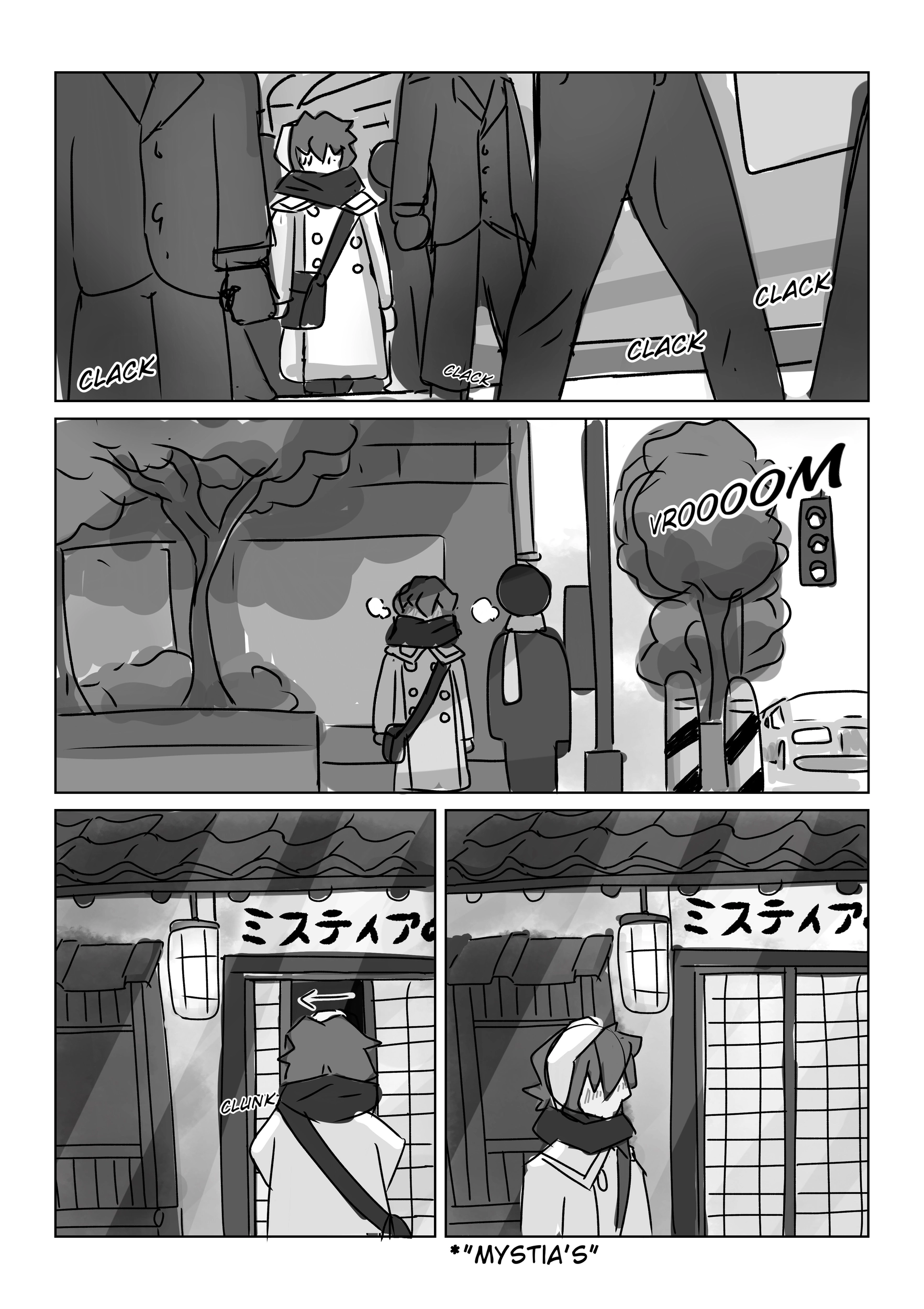 Mystia's Bizarre Adventure Chapter 1 page 4 - 