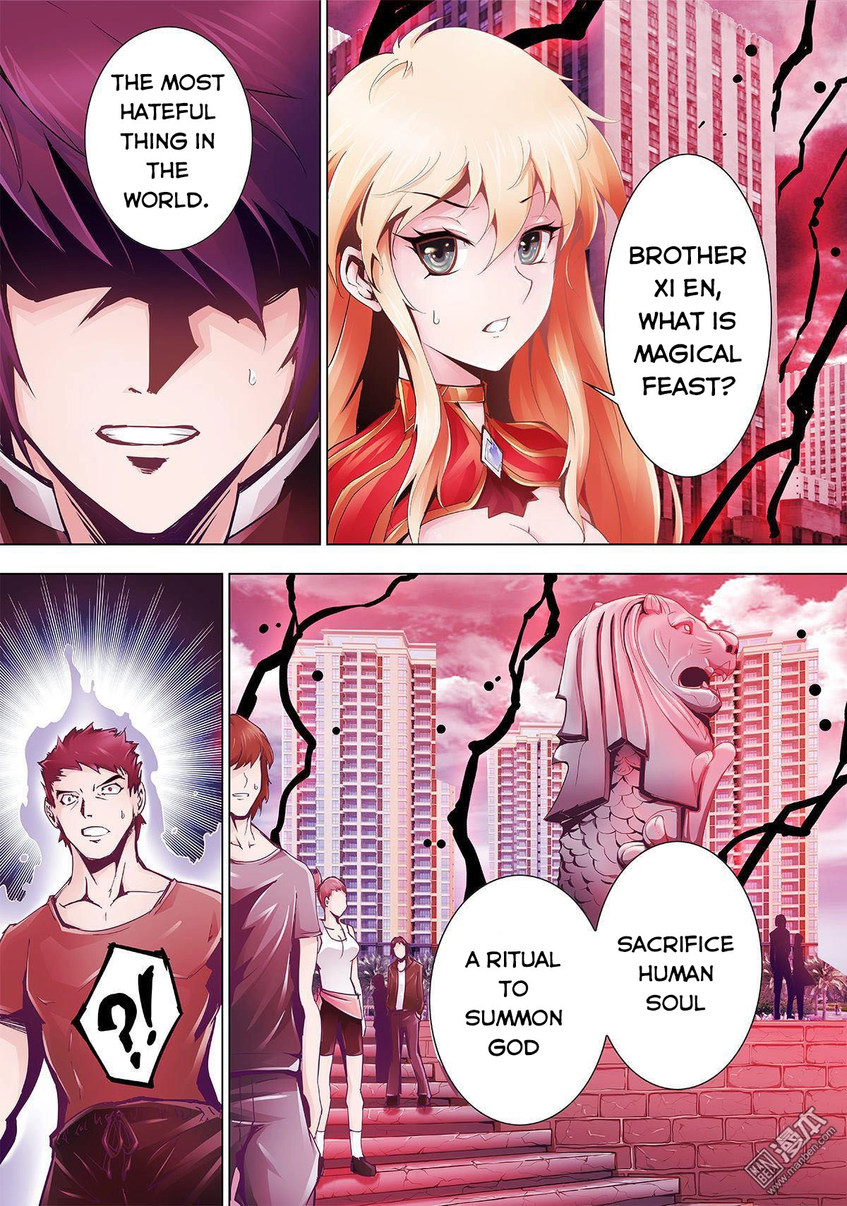 Myth Front Chapter 0 page 15 - 