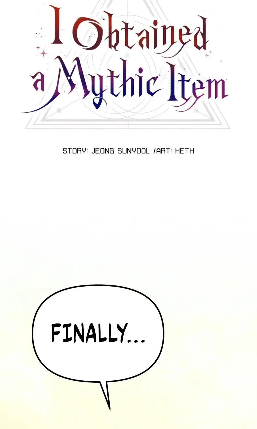 Mythic Item Obtained Chapter 189 page 36 - 