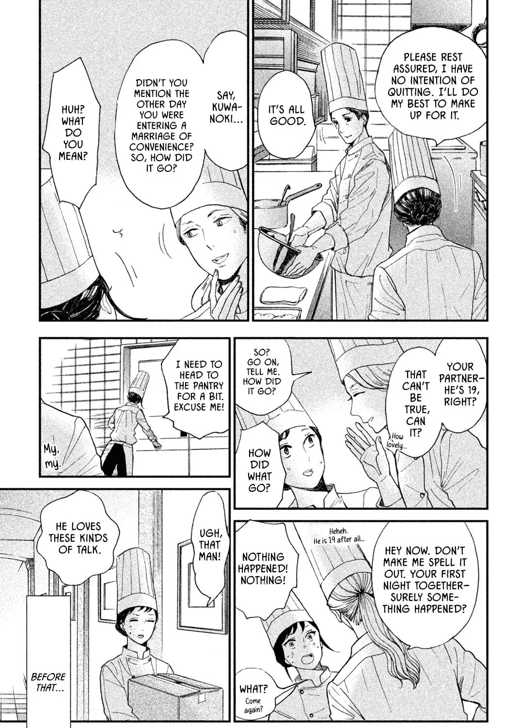 Nagatan to Aoto: Ichika no Ryourichou Chapter 4 page 6 - 