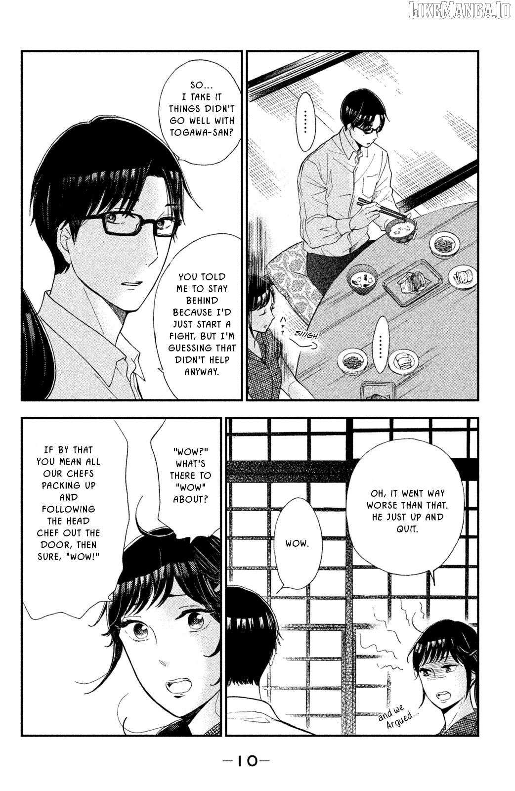 Nagatan to Aoto: Ichika no Ryourichou Chapter 6 page 11 - 