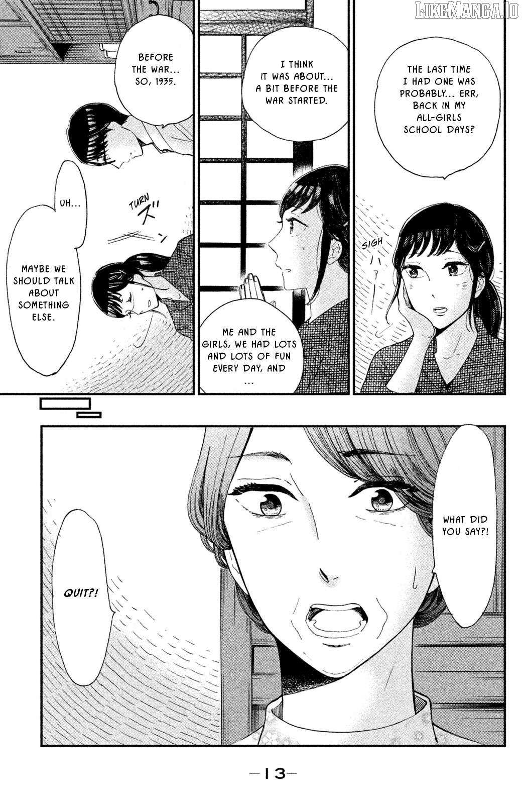 Nagatan to Aoto: Ichika no Ryourichou Chapter 6 page 14 - 