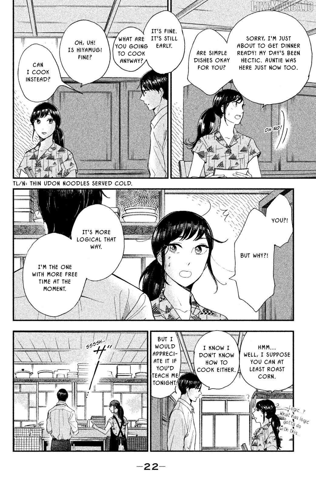 Nagatan to Aoto: Ichika no Ryourichou Chapter 6 page 23 - 