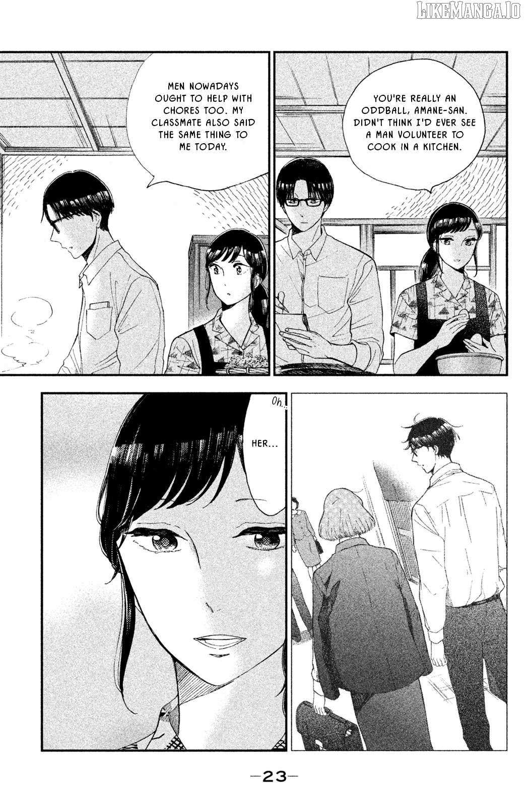 Nagatan to Aoto: Ichika no Ryourichou Chapter 6 page 24 - 