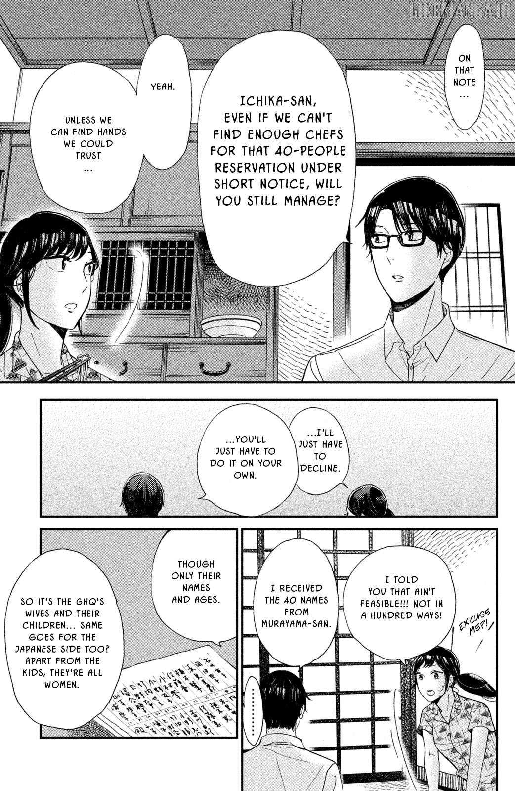 Nagatan to Aoto: Ichika no Ryourichou Chapter 6 page 28 - 