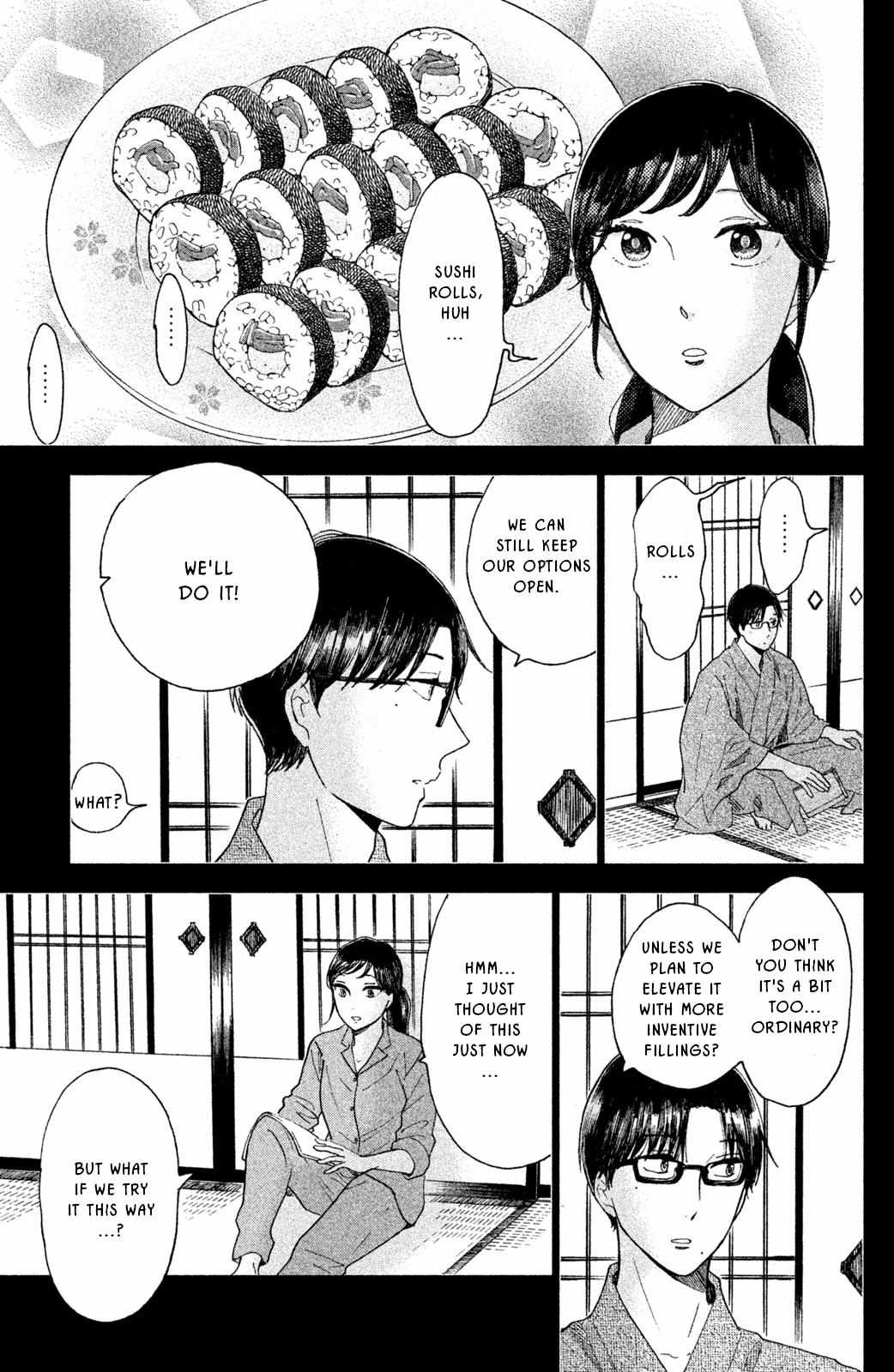 Nagatan to Aoto: Ichika no Ryourichou Chapter 8 page 9 - 