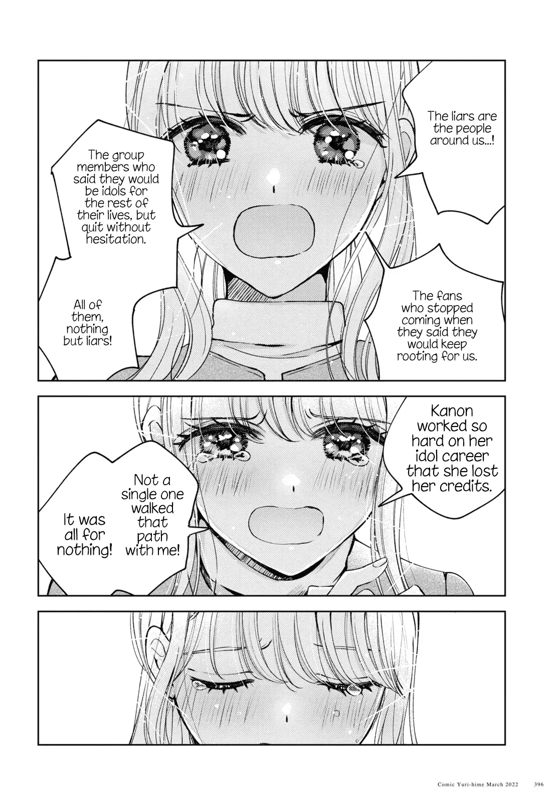 Nakigao Yuri Anthology Chapter 1 page 8 - 