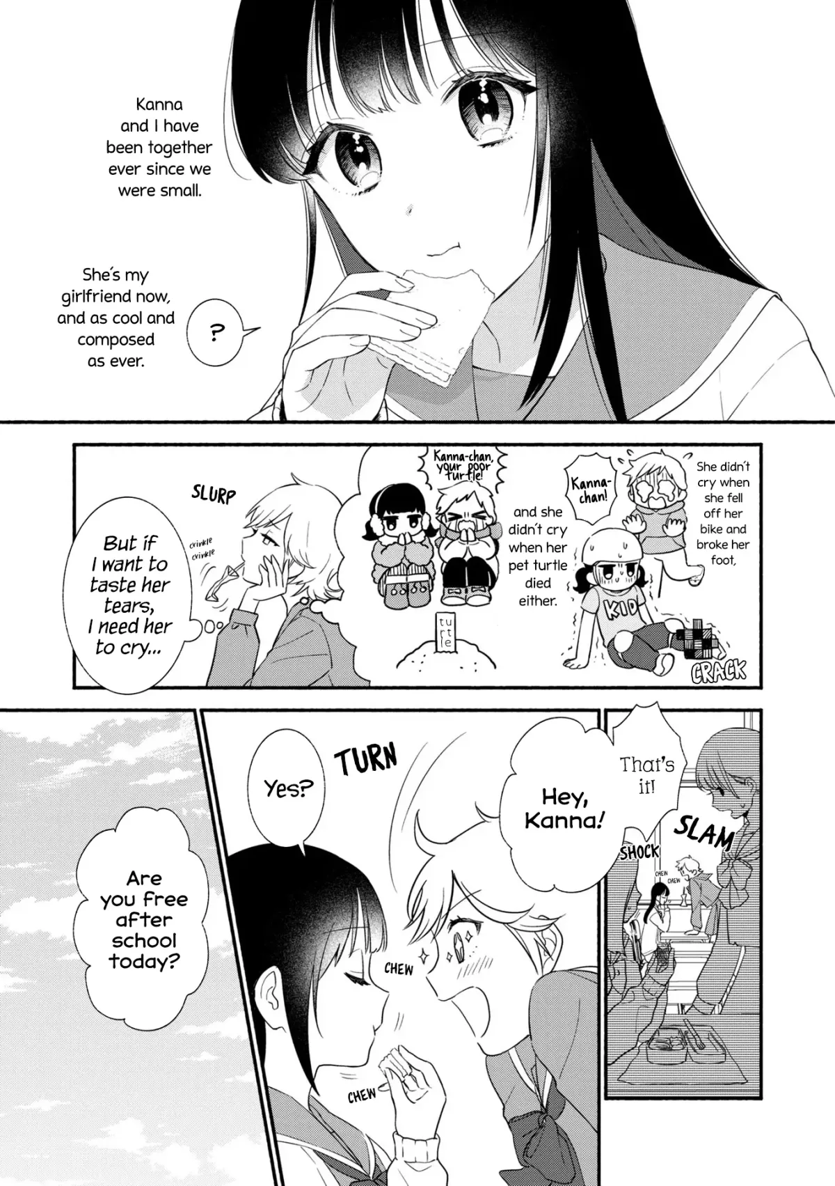 Nakigao Yuri Anthology Chapter 2 page 3 - 
