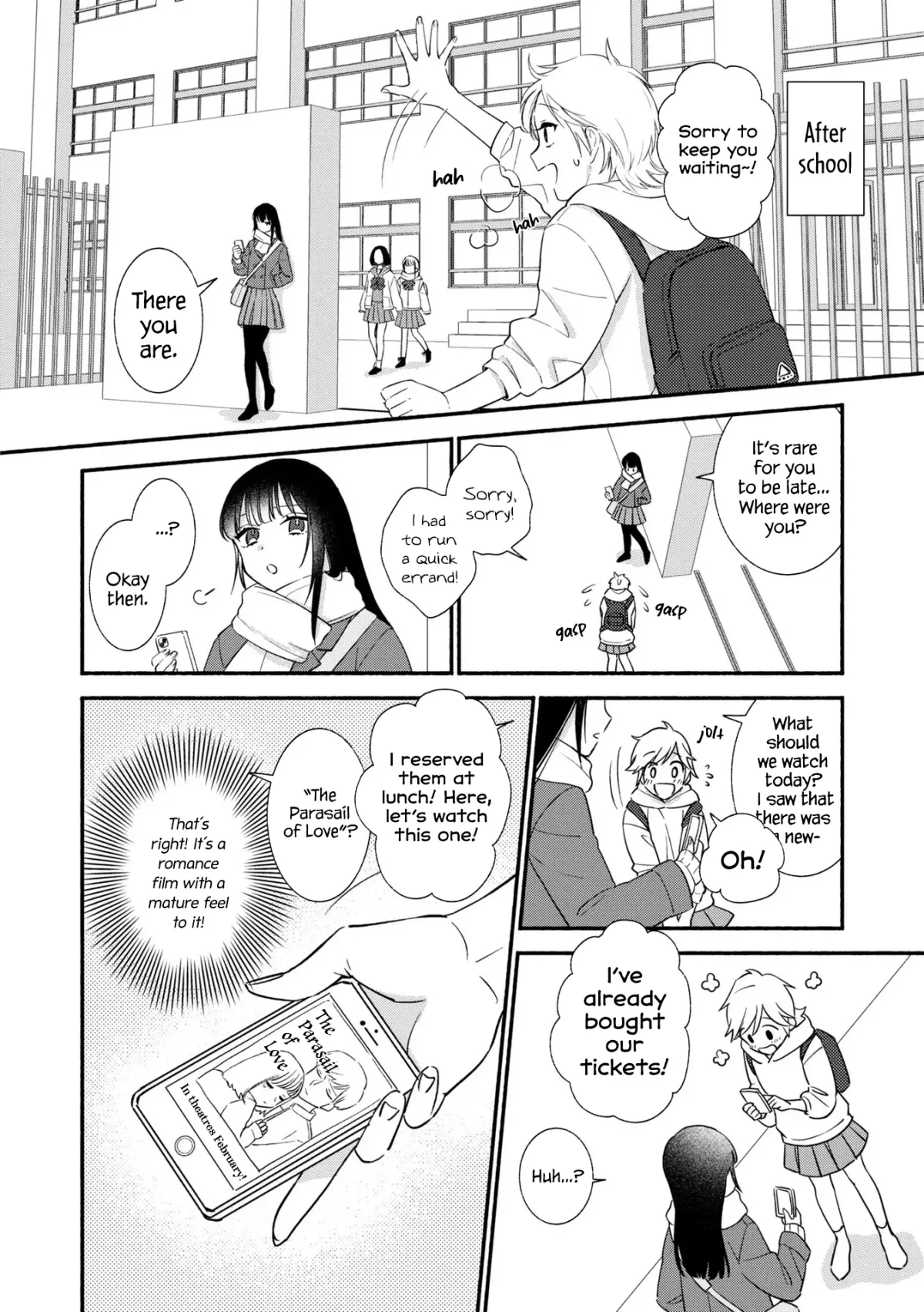 Nakigao Yuri Anthology Chapter 2 page 4 - 