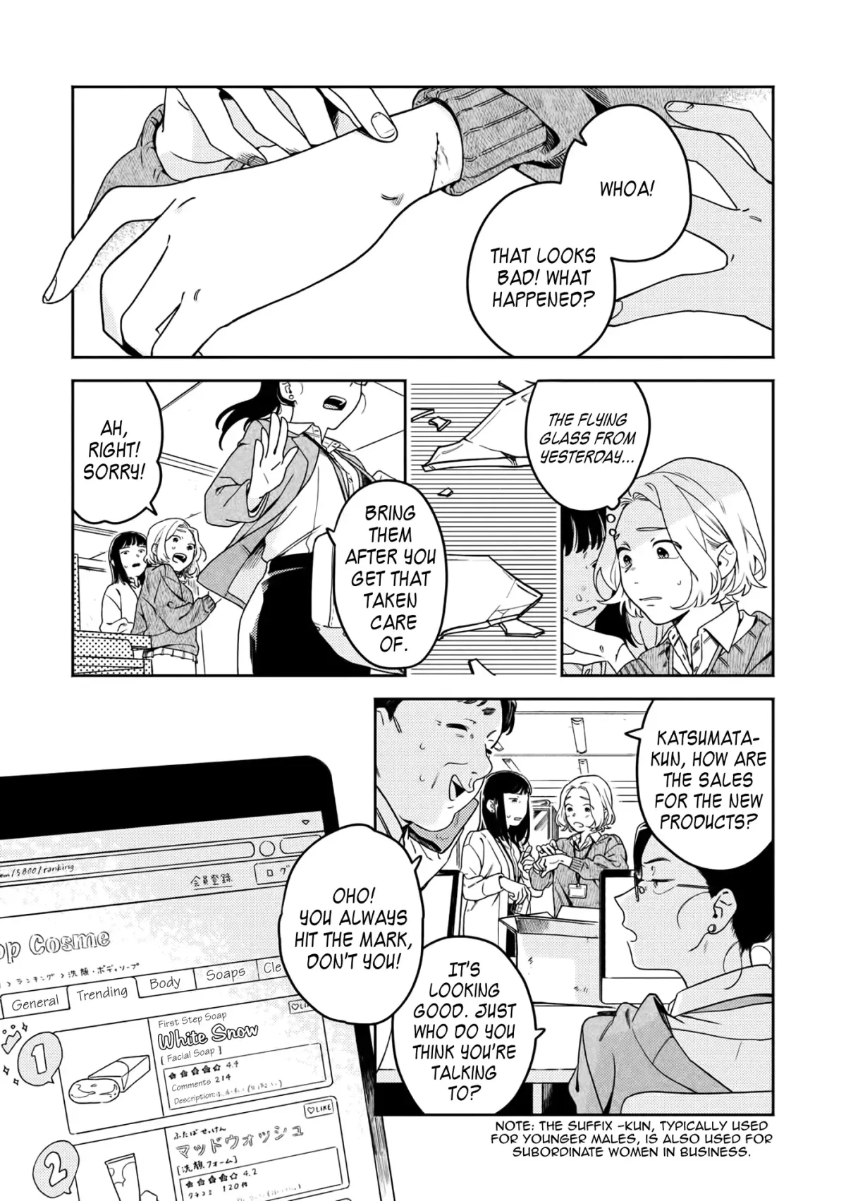 Nakigao Yuri Anthology Chapter 3 page 9 - 