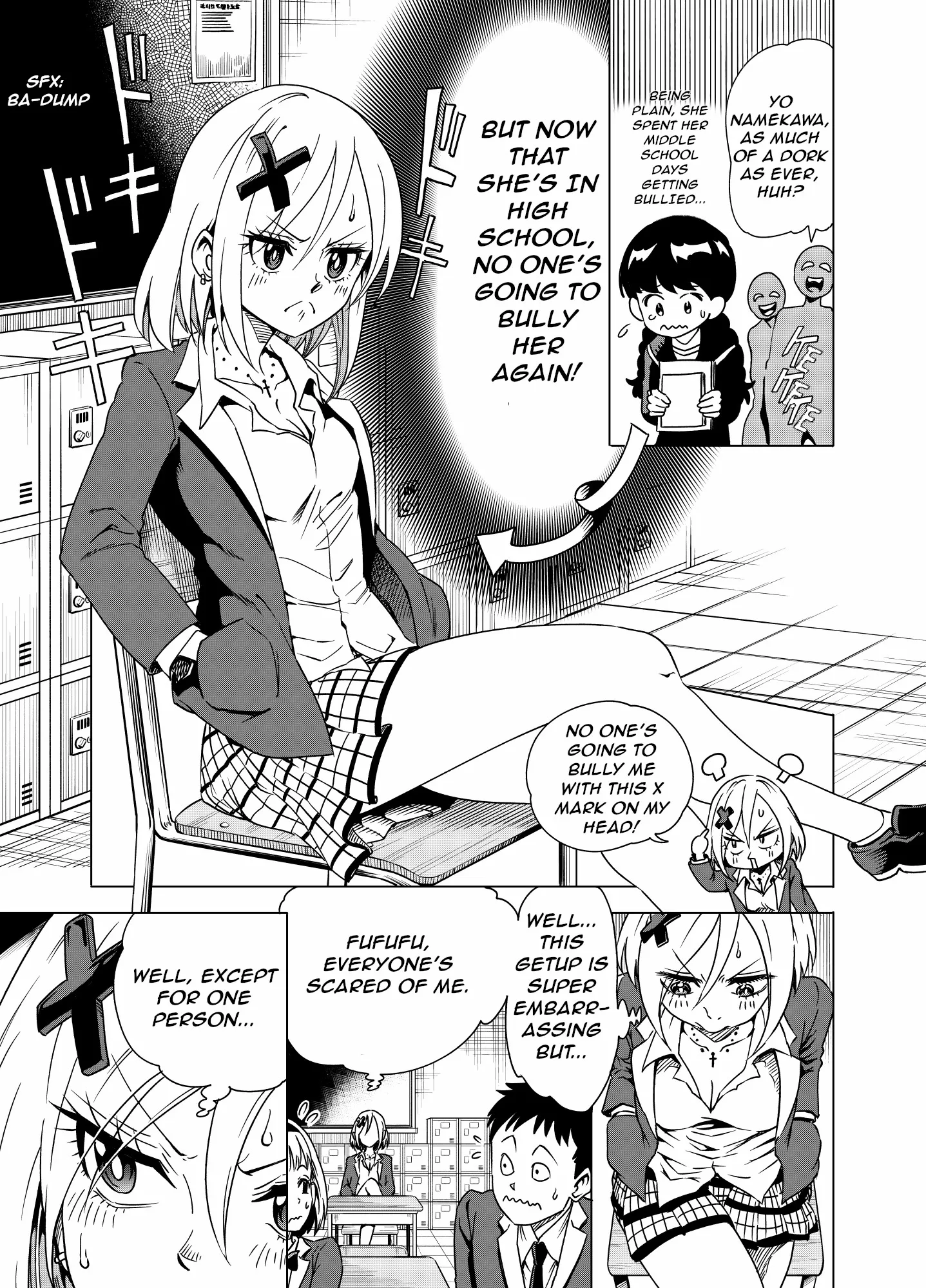 Namekawa-san Won’t Be Bullied (Web Comic) Chapter 1 page 2 - 
