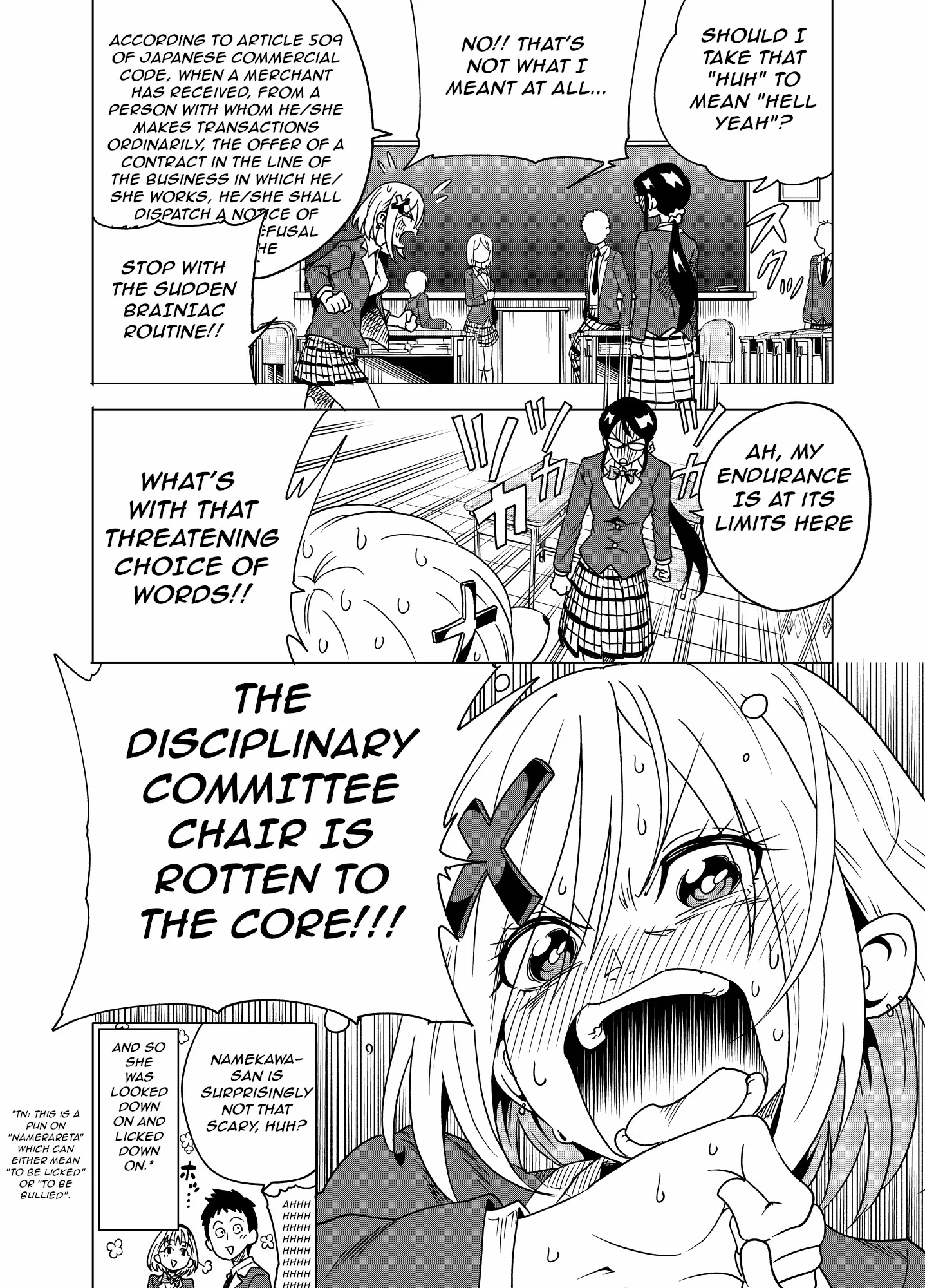 Namekawa-san Won’t Be Bullied (Web Comic) Chapter 1 page 5 - 