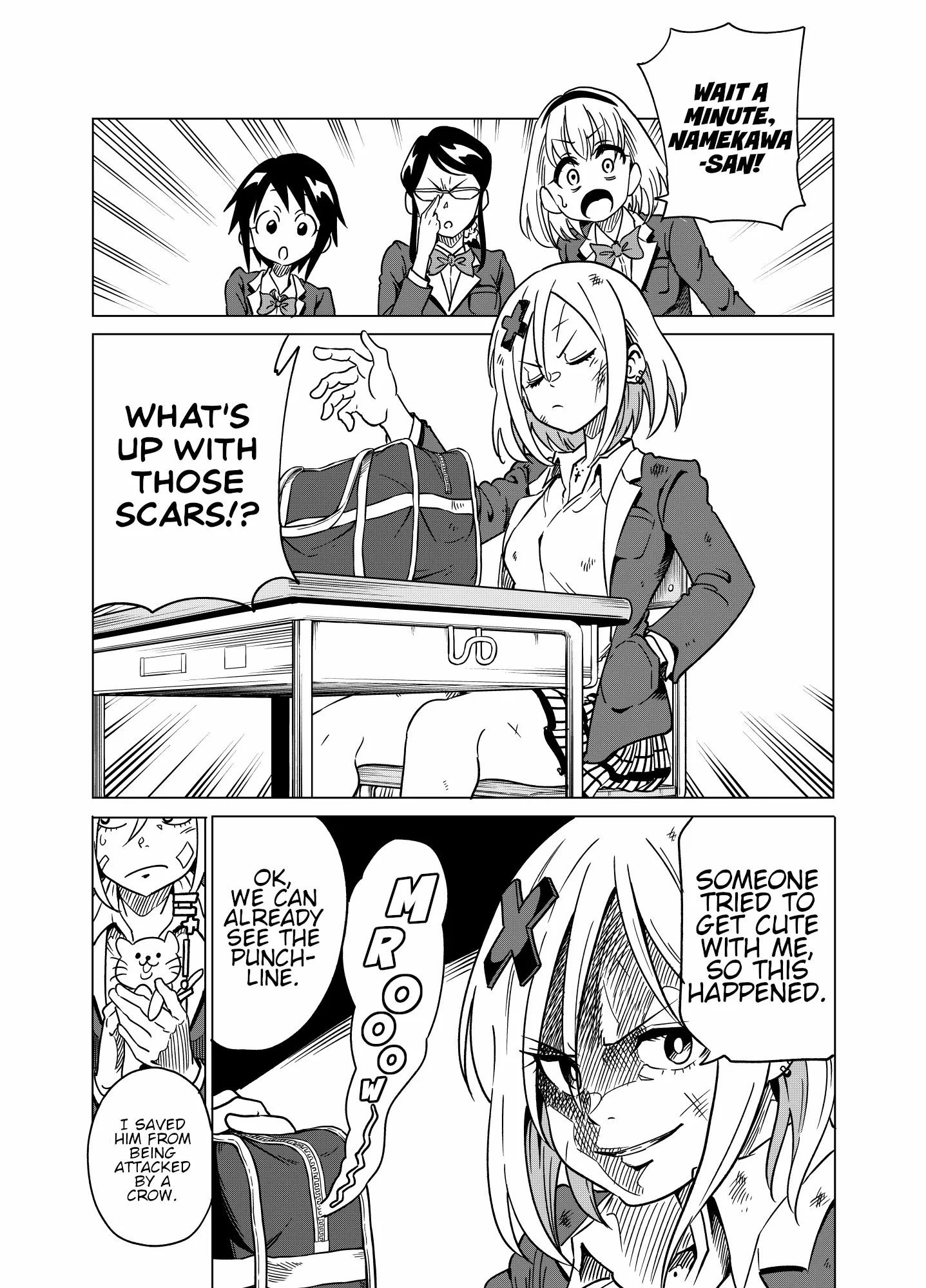 Namekawa-san Won’t Be Bullied (Web Comic) Chapter 10 page 1 - 