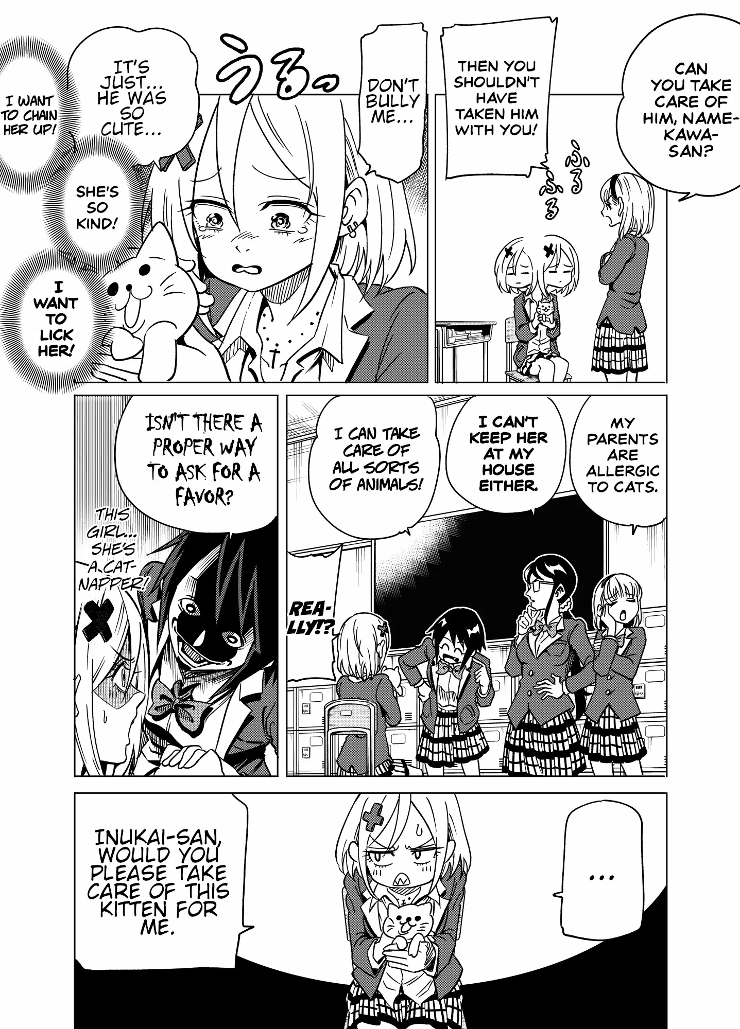 Namekawa-san Won’t Be Bullied (Web Comic) Chapter 10 page 2 - 