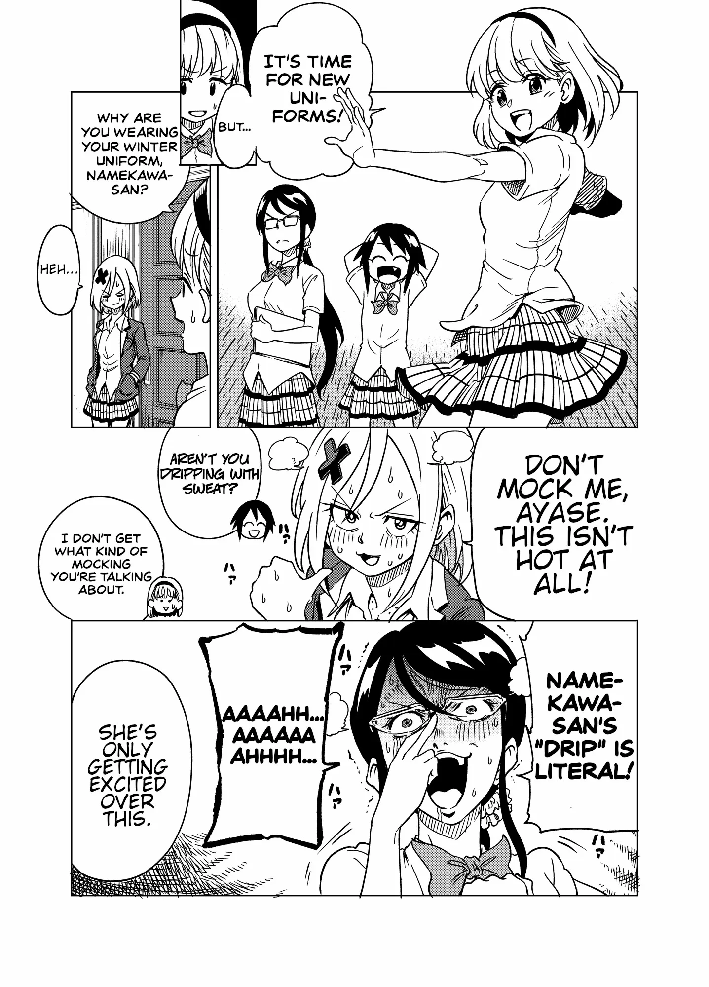 Namekawa-san Won’t Be Bullied (Web Comic) Chapter 11 page 1 - 