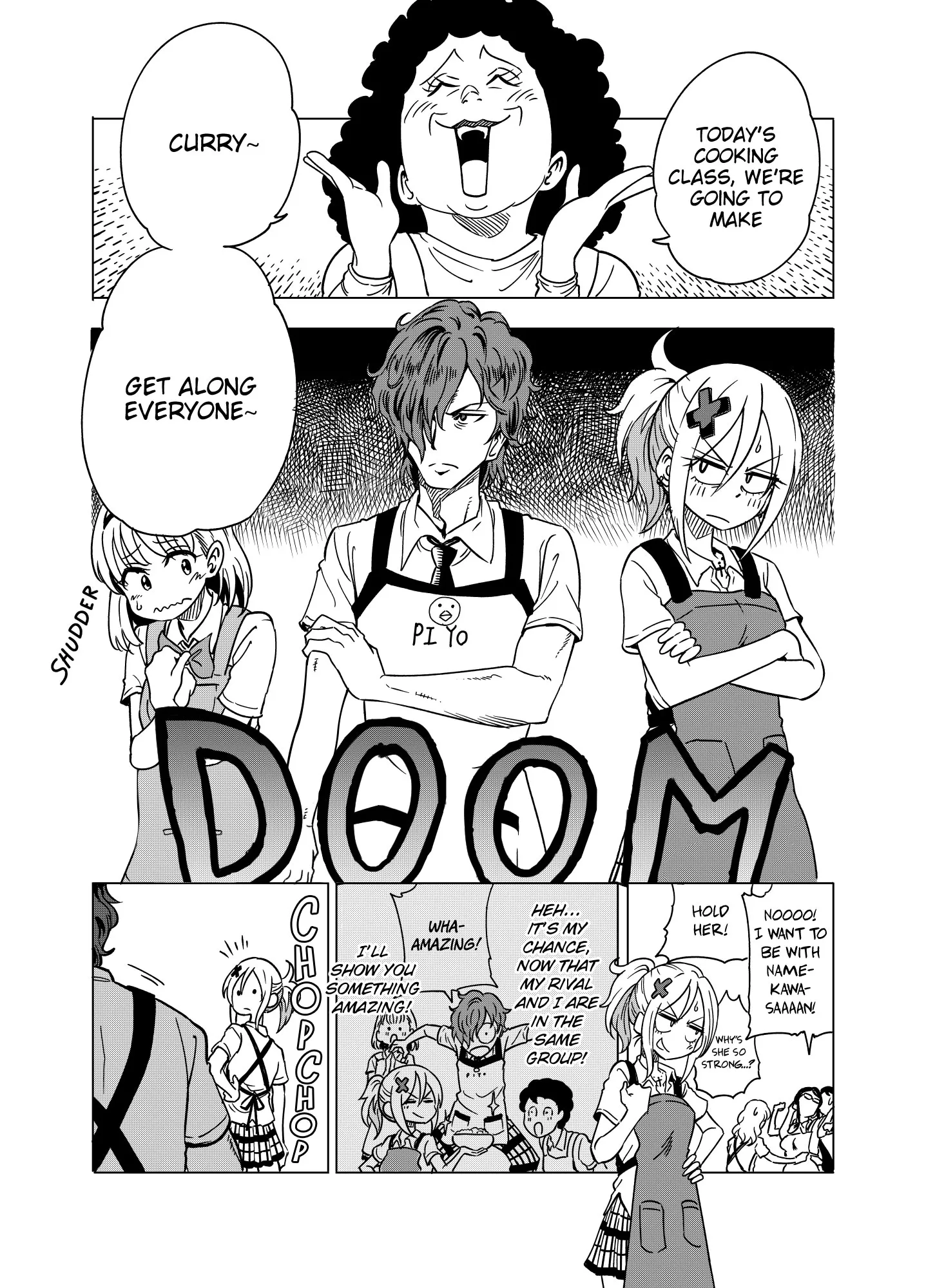 Namekawa-san Won’t Be Bullied (Web Comic) Chapter 12 page 1 - 