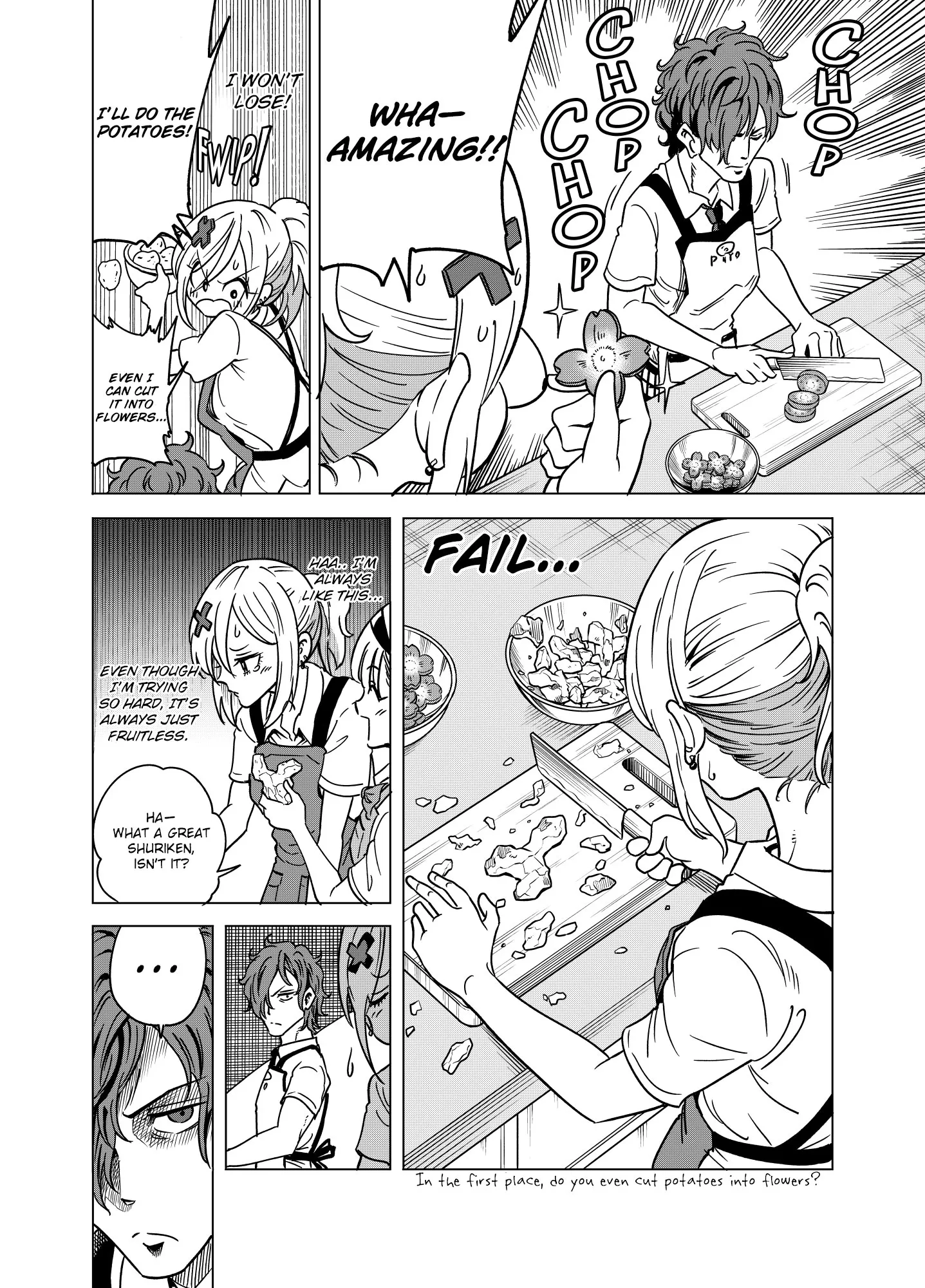 Namekawa-san Won’t Be Bullied (Web Comic) Chapter 12 page 2 - 