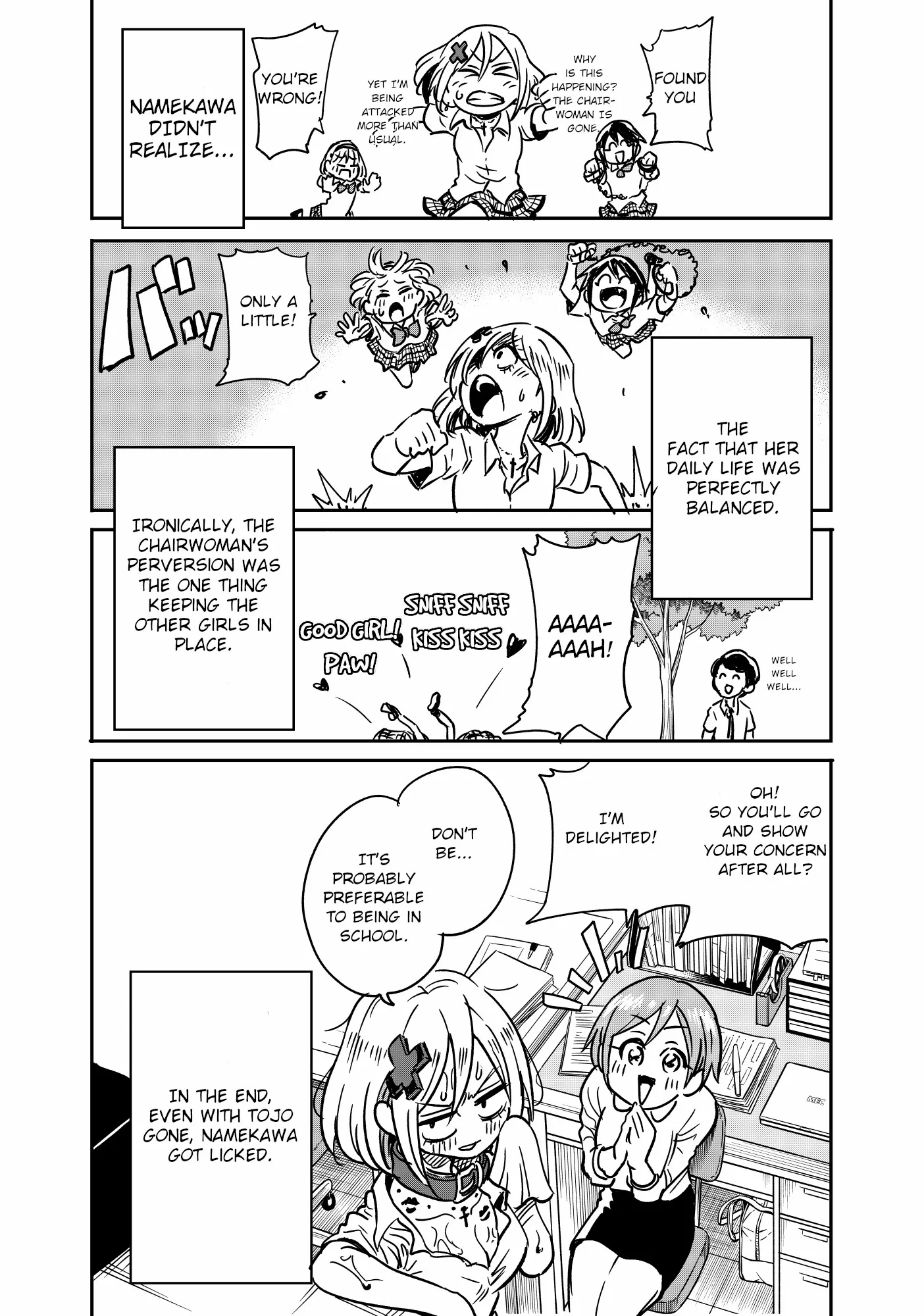 Namekawa-san Won’t Be Bullied (Web Comic) Chapter 14 page 4 - 