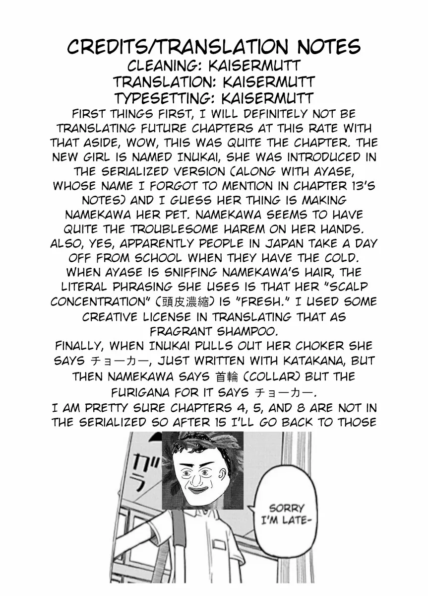 Namekawa-san Won’t Be Bullied (Web Comic) Chapter 14 page 5 - 