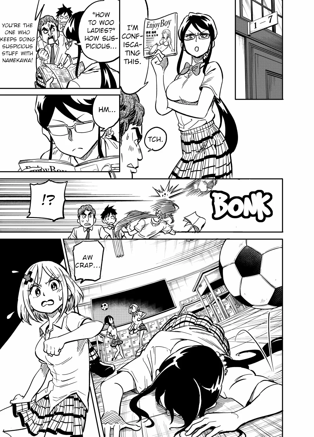 Namekawa-san Won’t Be Bullied (Web Comic) Chapter 17 page 1 - 