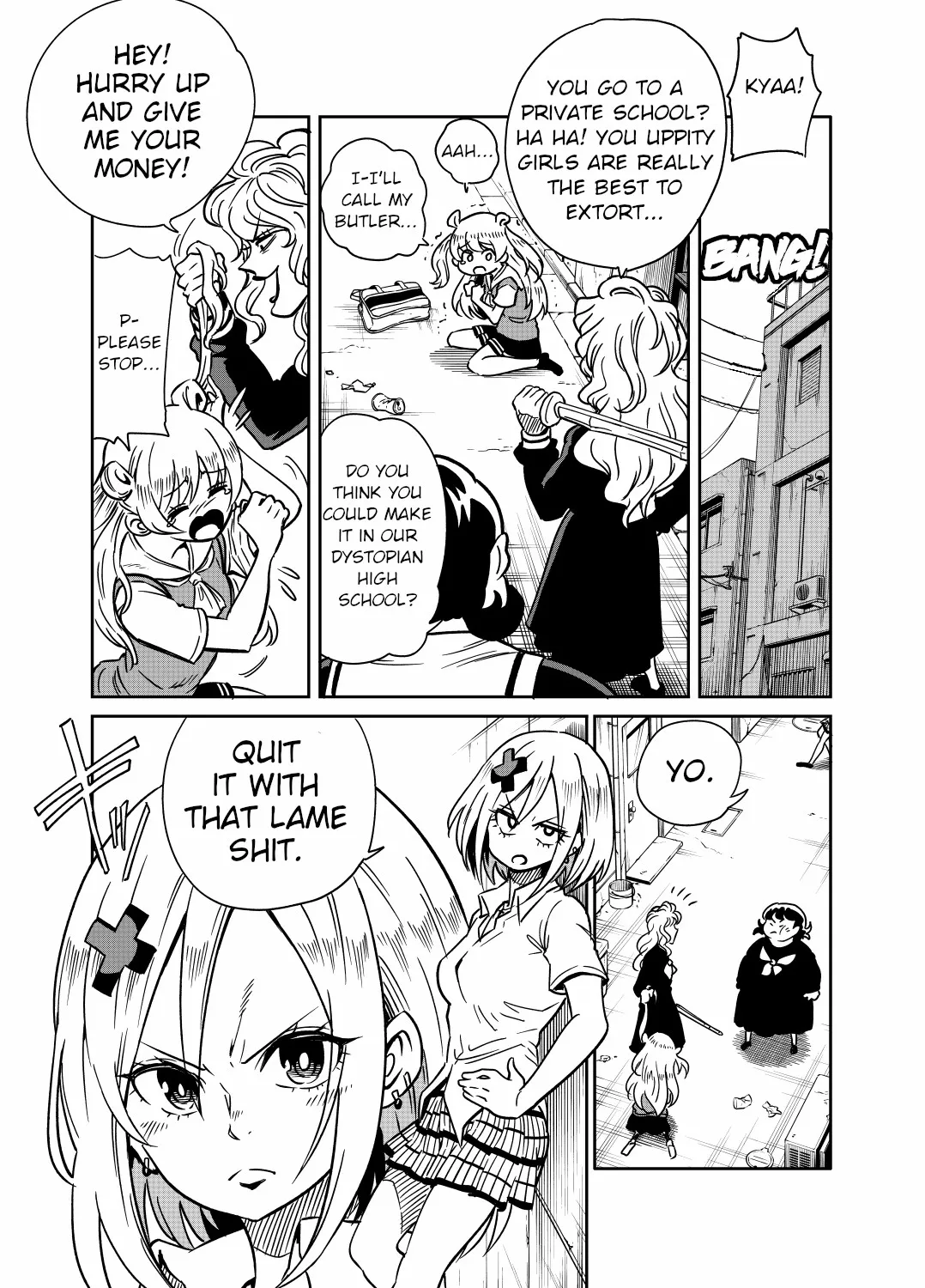 Namekawa-san Won’t Be Bullied (Web Comic) Chapter 19 page 1 - 