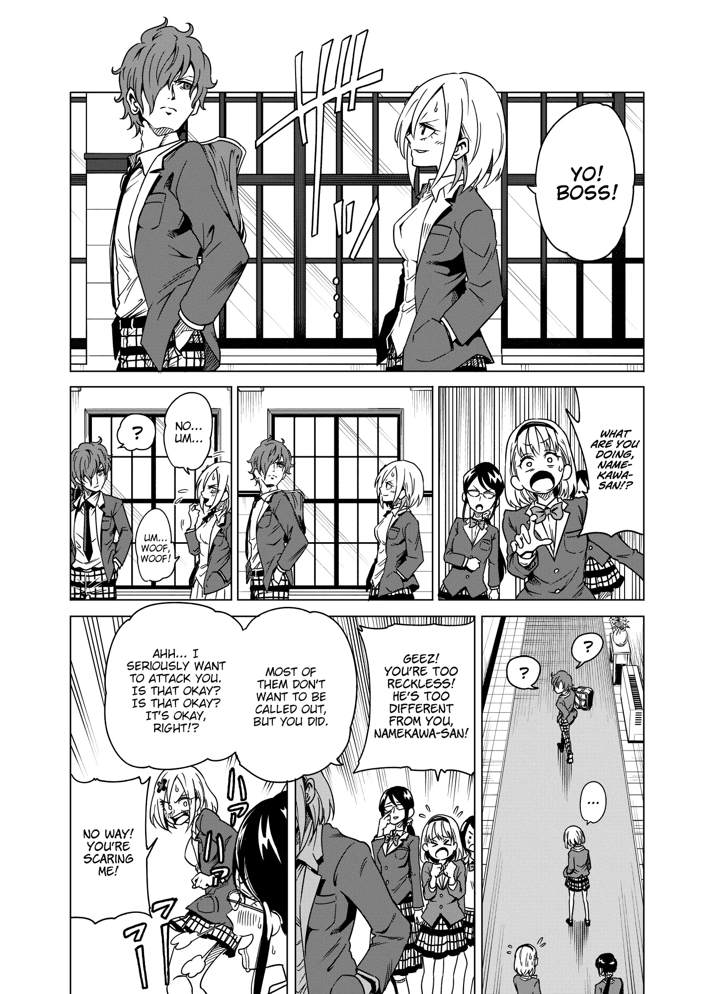 Namekawa-san Won’t Be Bullied (Web Comic) Chapter 4 page 3 - 