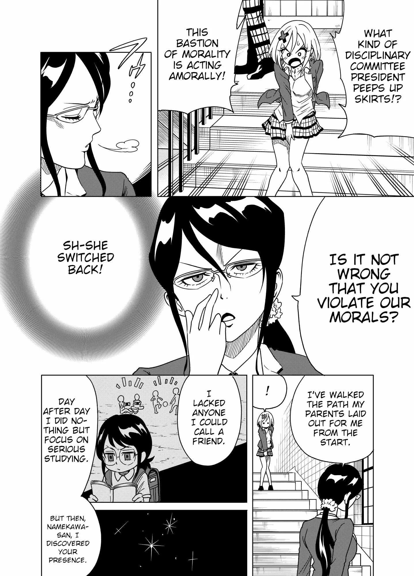 Namekawa-san Won’t Be Bullied (Web Comic) Chapter 5 page 2 - 