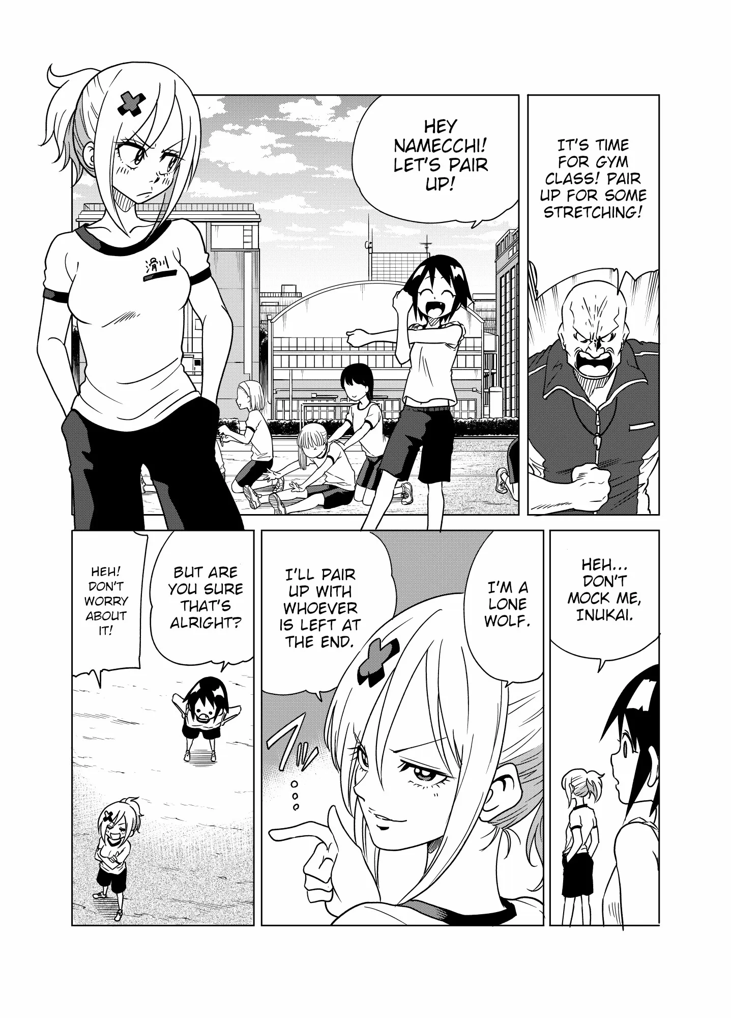 Namekawa-san Won’t Be Bullied (Web Comic) Chapter 6 page 1 - 